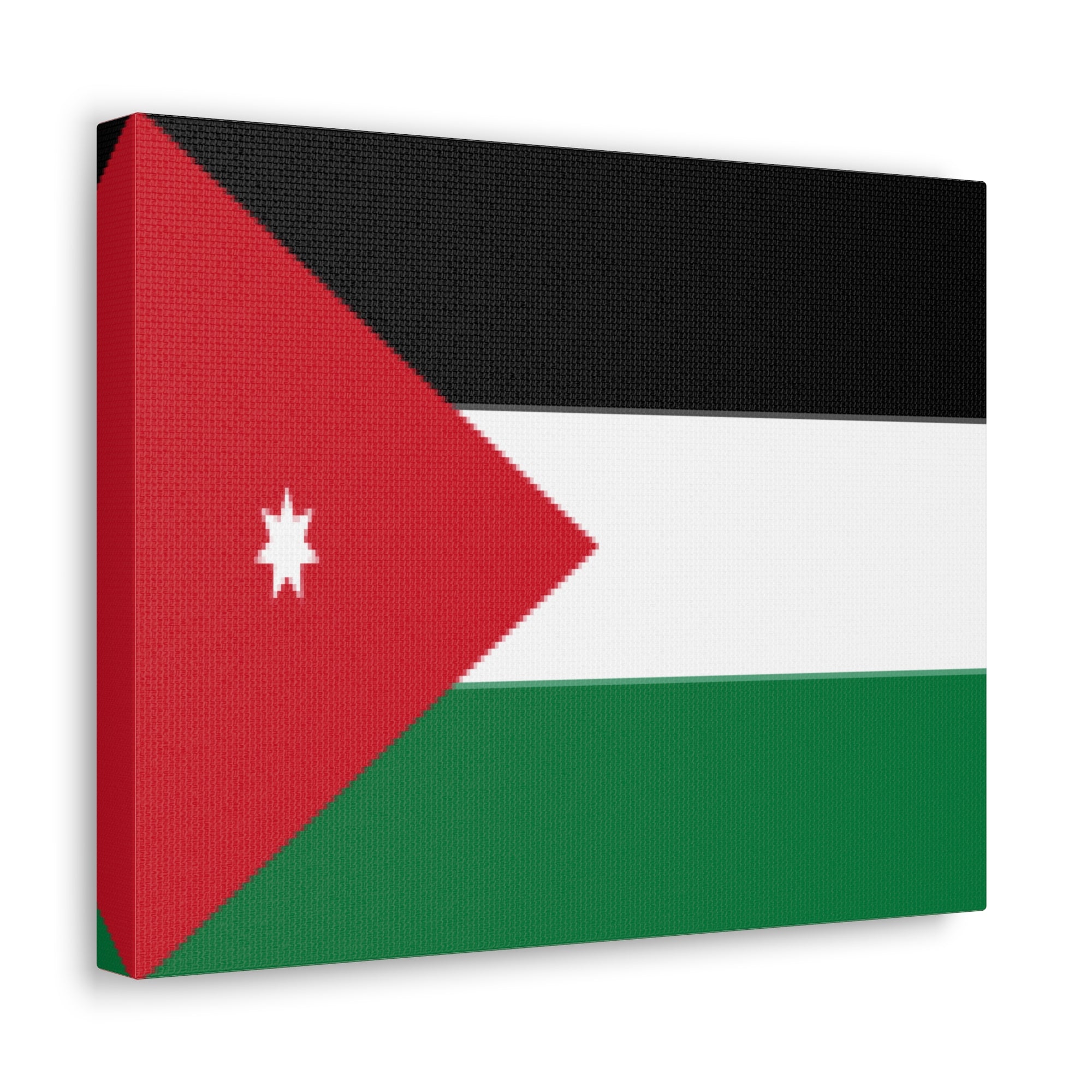 Jordan Country Flag Canvas Vibrant Wall Art Unframed Home Decor-Express Your Love Gifts