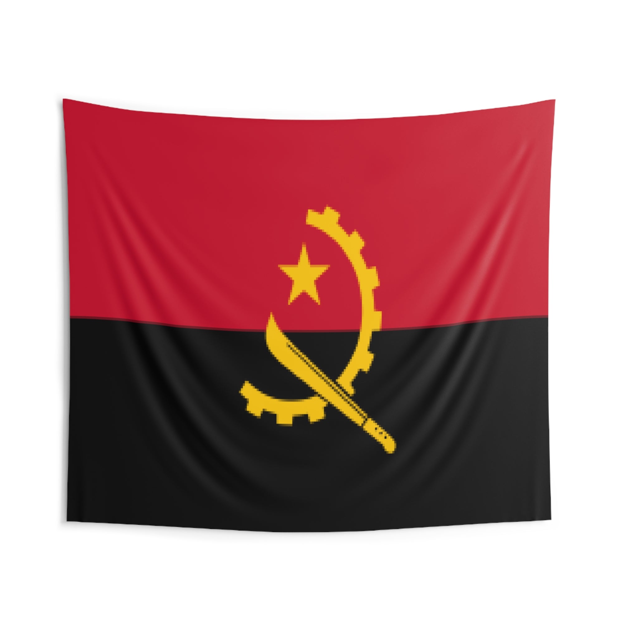 Angola Country Flag Wall Hanging Tapestry-Express Your Love Gifts