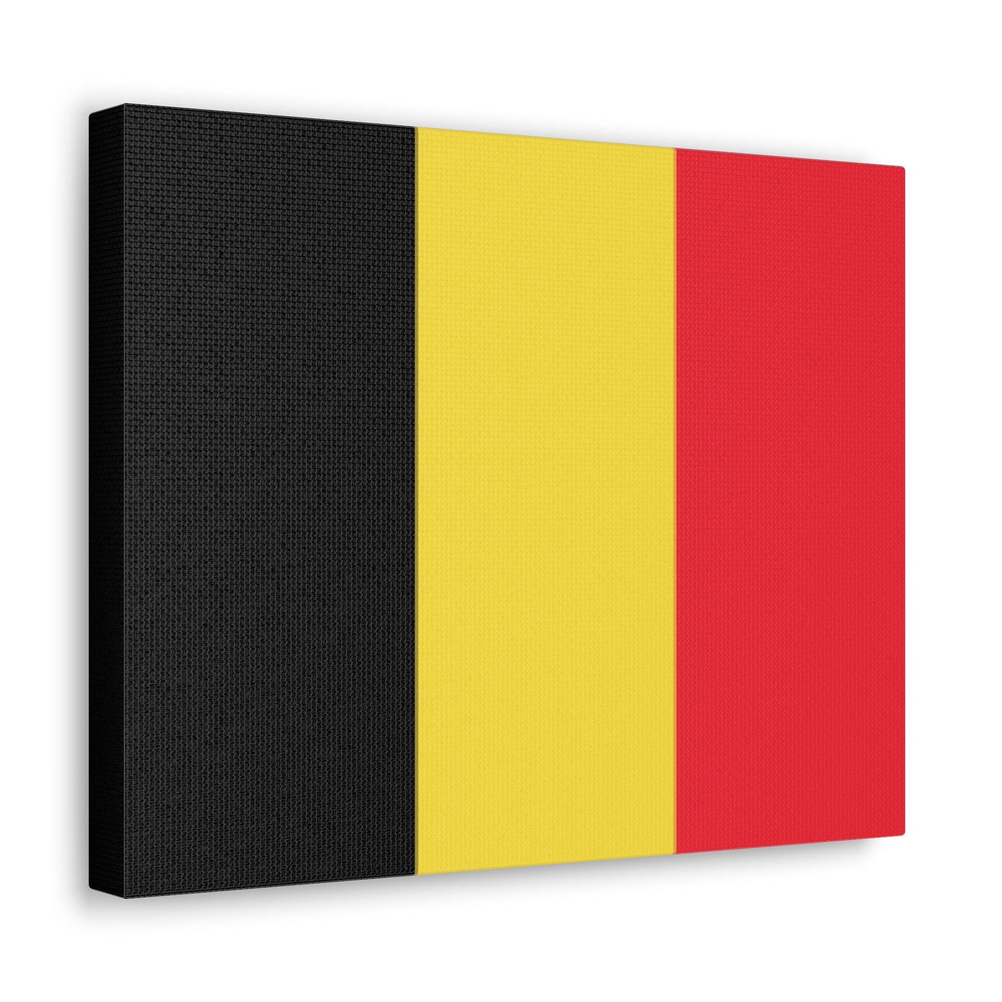 Belgium Country Flag Canvas Vibrant Wall Art Unframed Home Decor-Express Your Love Gifts