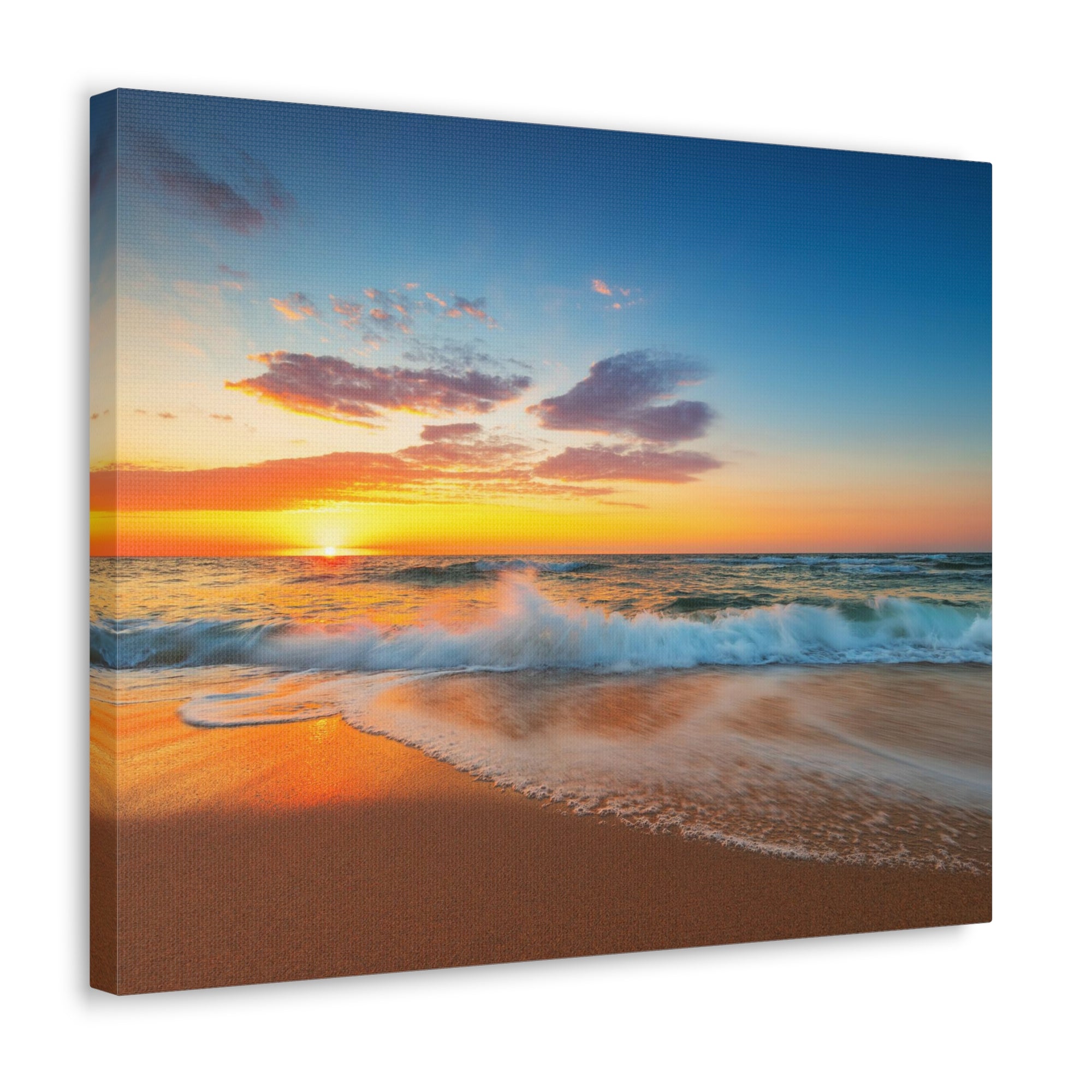 Beautiful Cloudscape Over The Sea Ocean Canvas Wall Art for Home Decor Ready-to-Hang-Express Your Love Gifts