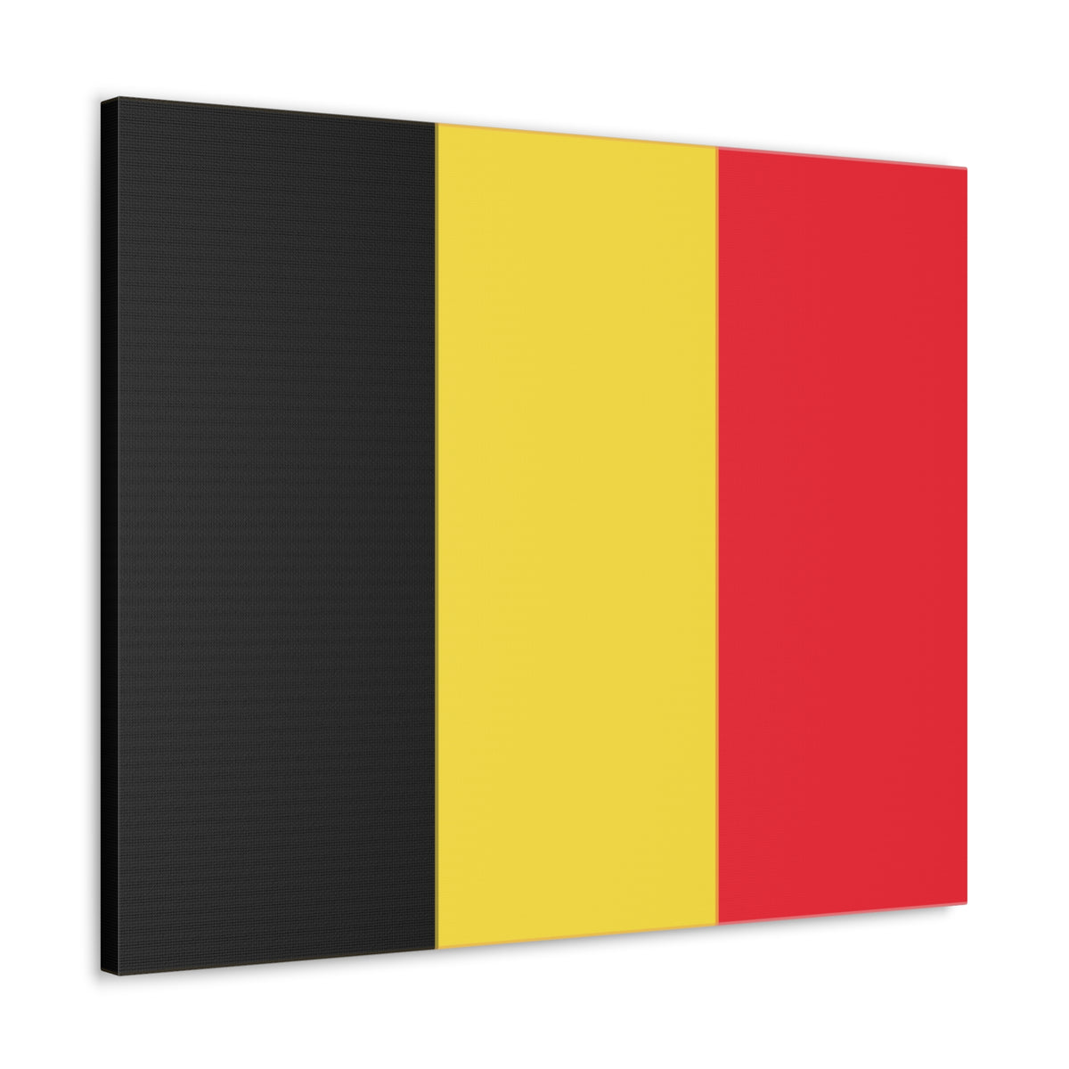 Belgium Country Flag Canvas Vibrant Wall Art Unframed Home Decor-Express Your Love Gifts