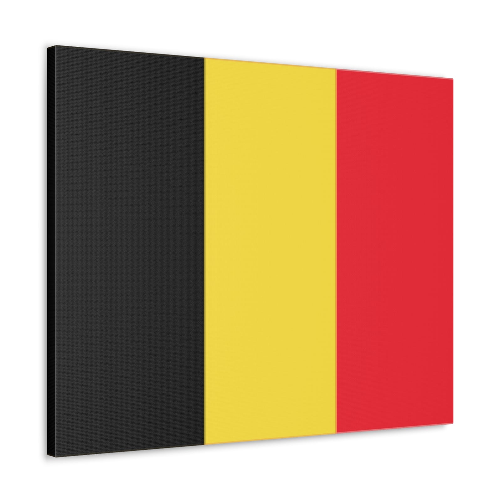 Belgium Country Flag Canvas Vibrant Wall Art Unframed Home Decor-Express Your Love Gifts