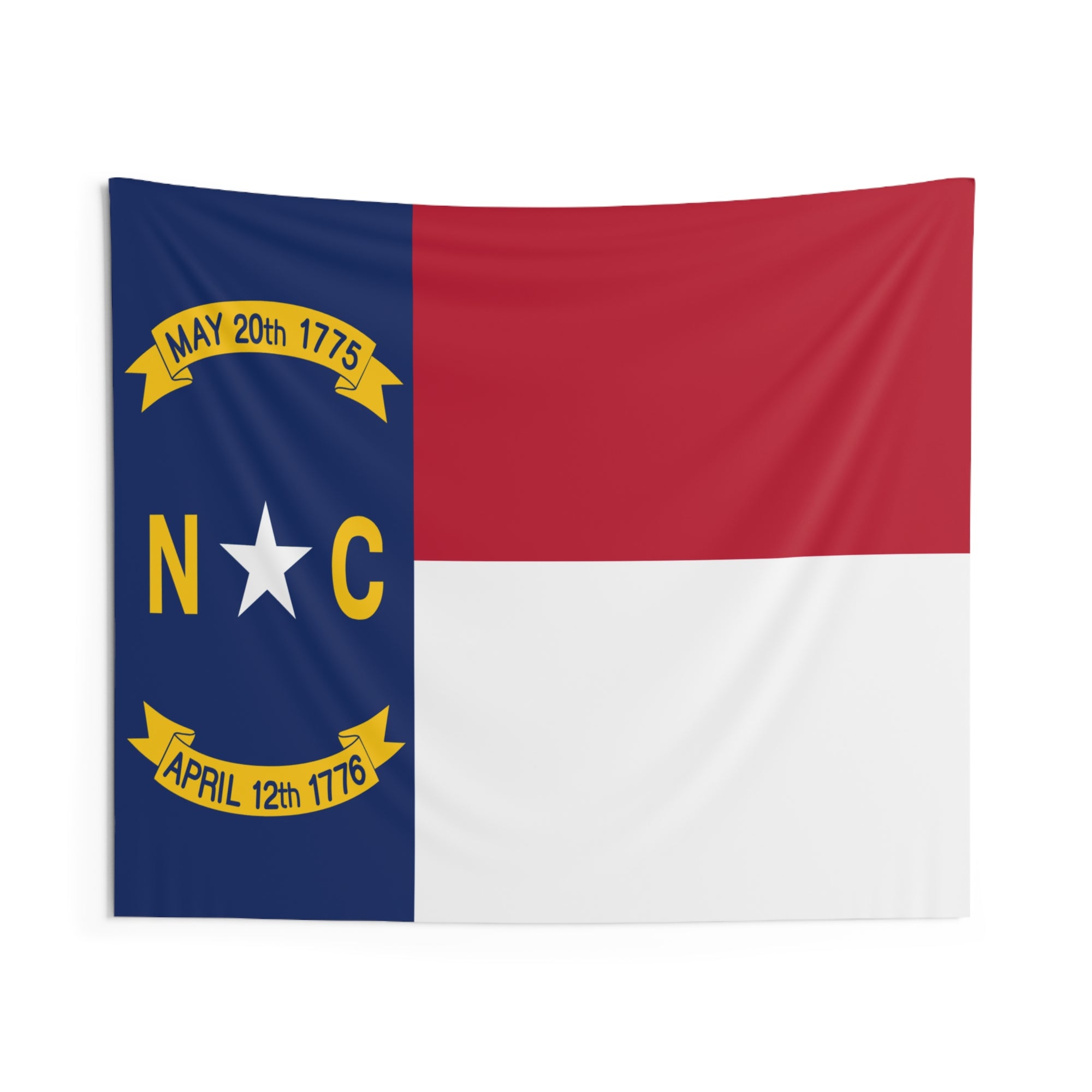 North Carolina State Flag Wall Hanging Tapestry-Express Your Love Gifts