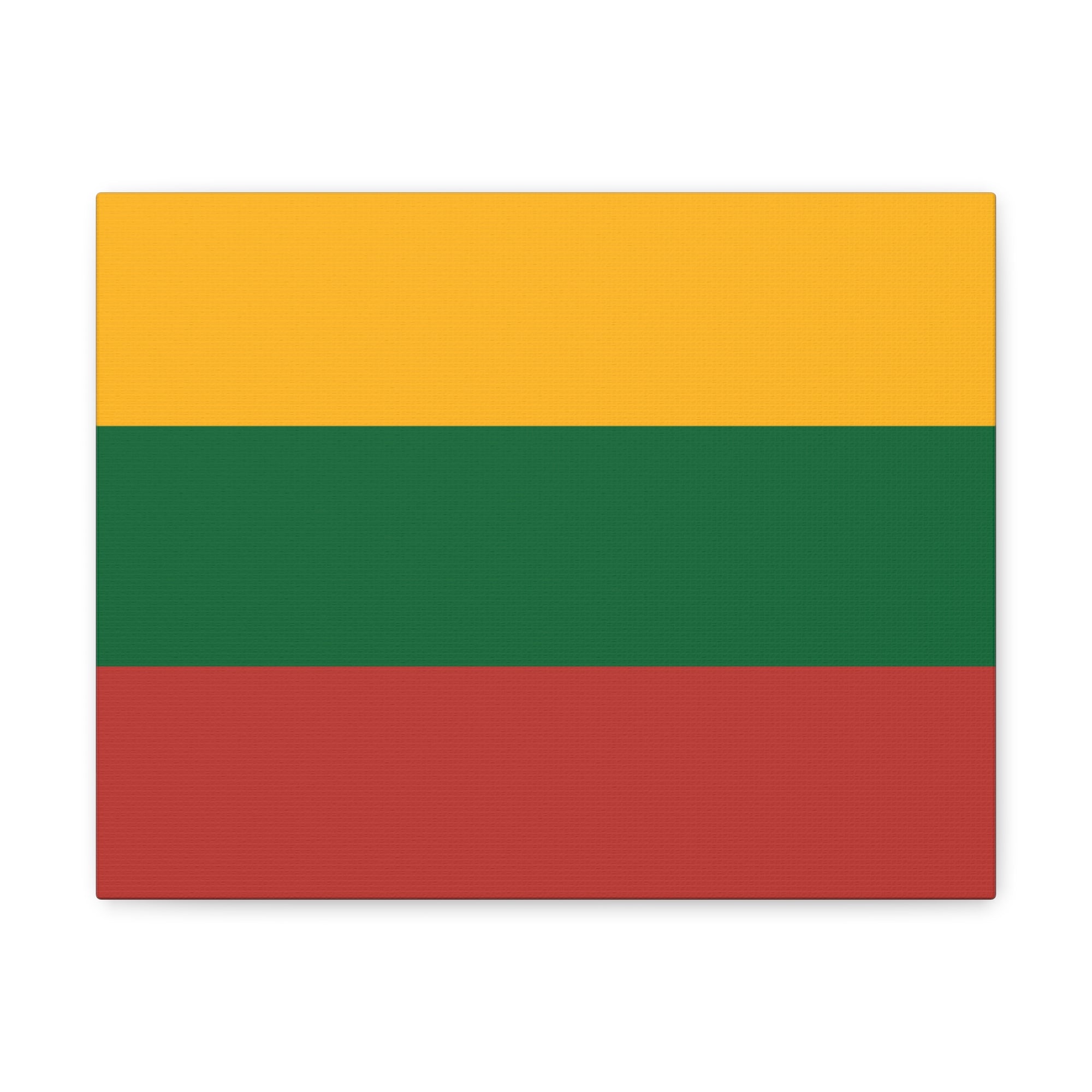 Lithuania Country Flag Canvas Vibrant Wall Art Unframed Home Decor-Express Your Love Gifts