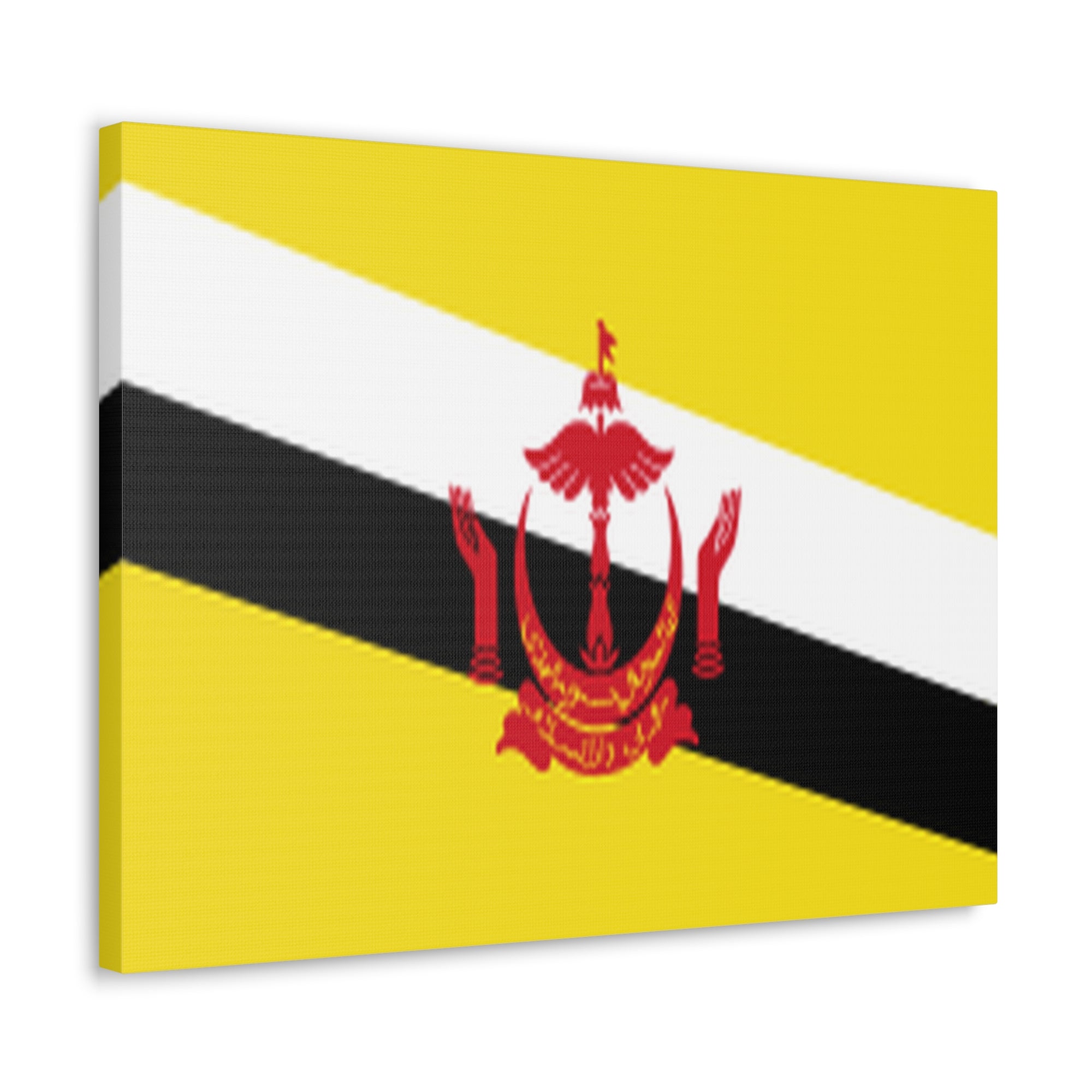 Brunei Country Flag Canvas Vibrant Wall Art Unframed Home Decor-Express Your Love Gifts