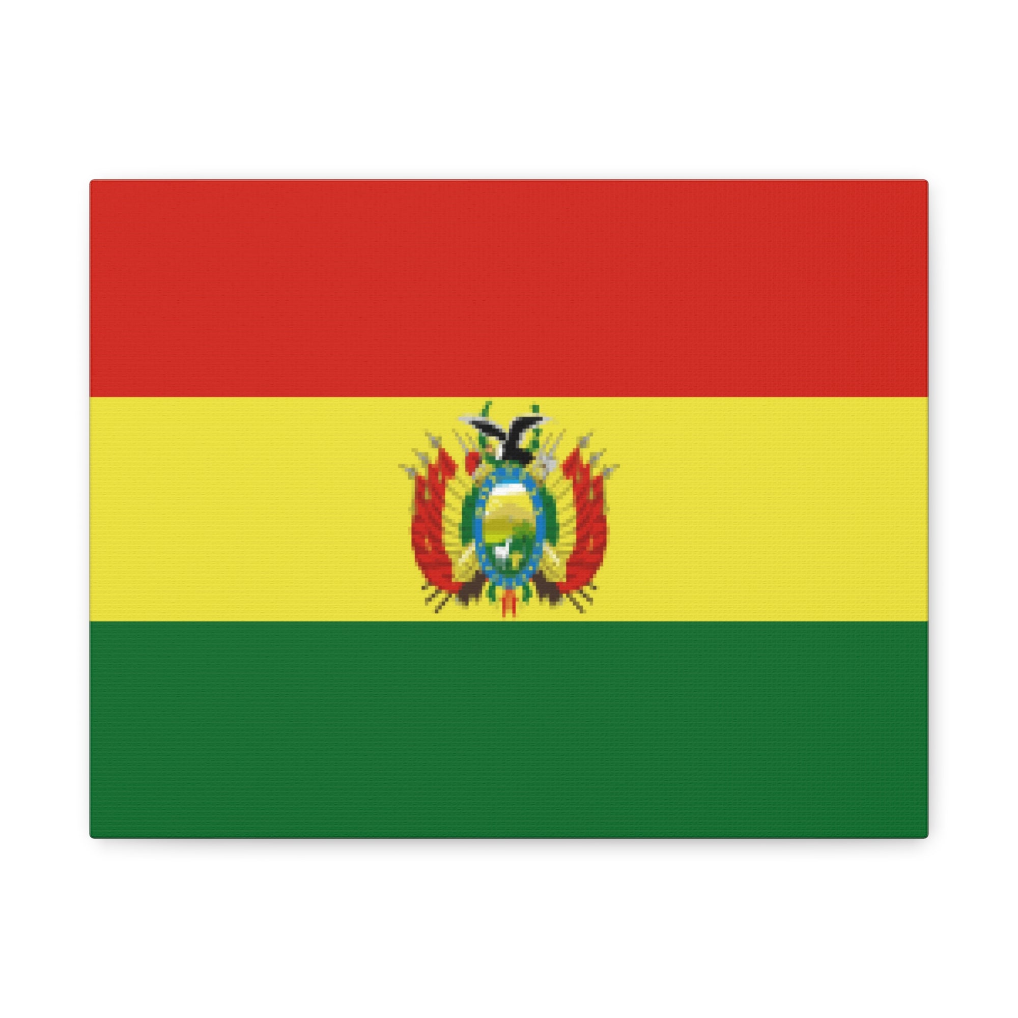 Bolivia Country Flag Canvas Vibrant Wall Art Unframed Home Decor-Express Your Love Gifts