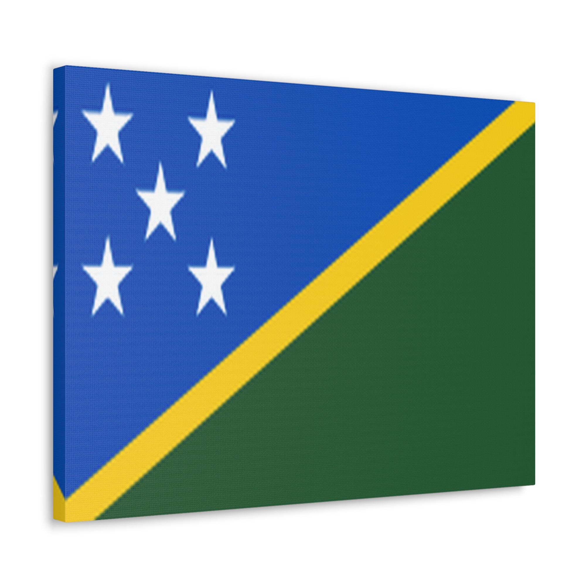 Solomon Islands Country Flag Canvas Vibrant Wall Art Unframed Home Decor-Express Your Love Gifts