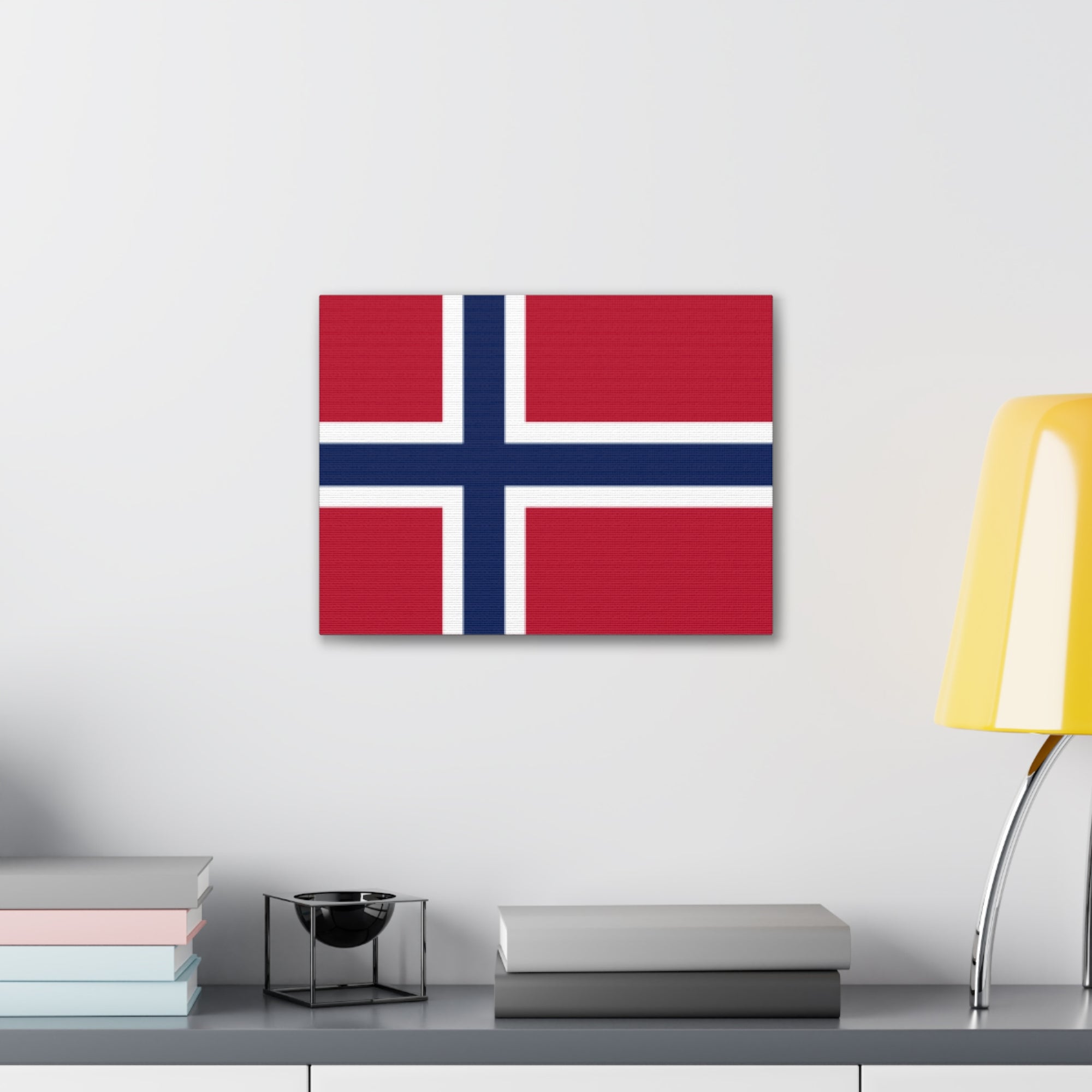 Bouvet Island Country Flag Canvas Vibrant Wall Art Unframed Home Decor-Express Your Love Gifts