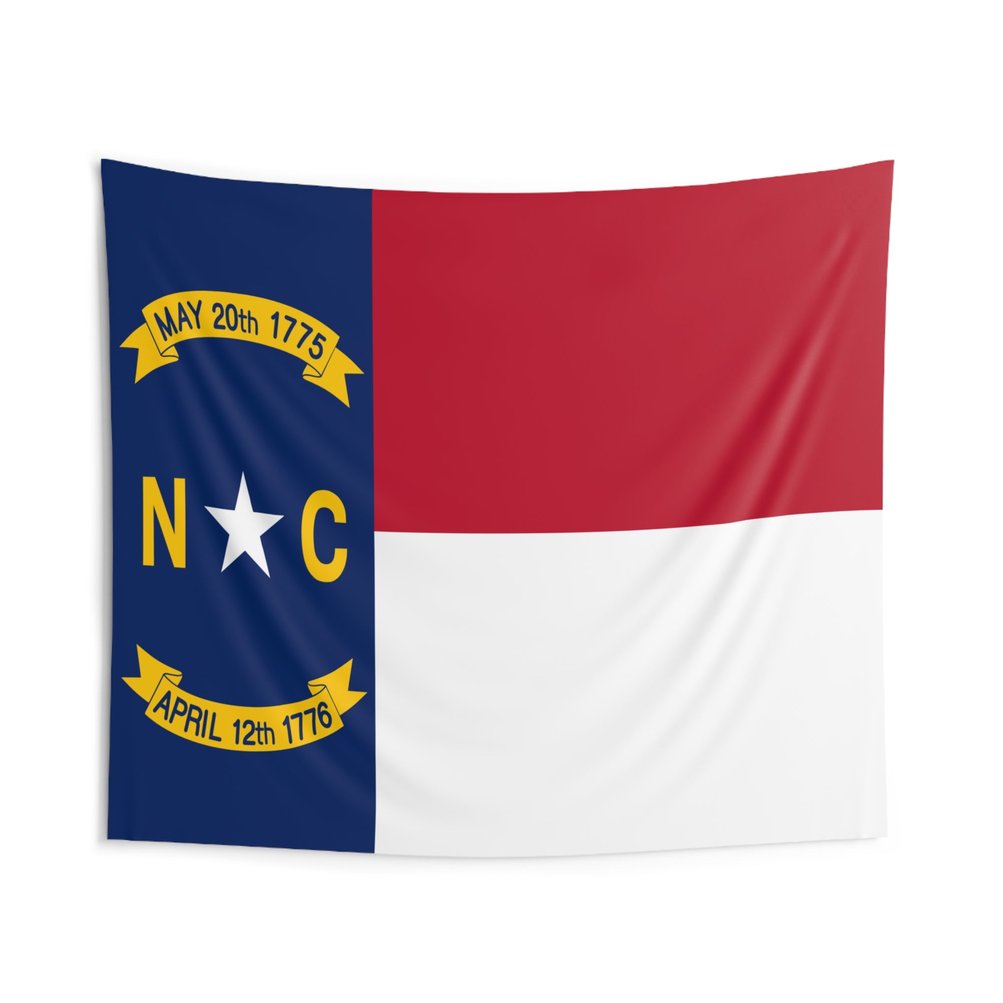 North Carolina State Flag Wall Hanging Tapestry-Express Your Love Gifts