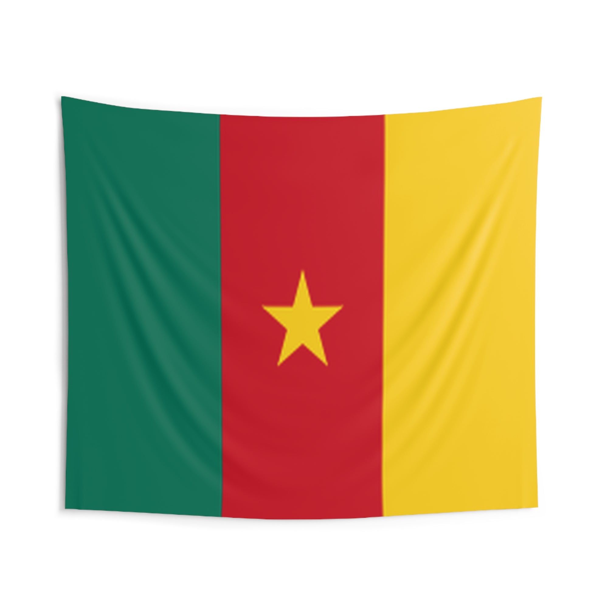 Cameroon Country Flag Wall Hanging Tapestry-Express Your Love Gifts