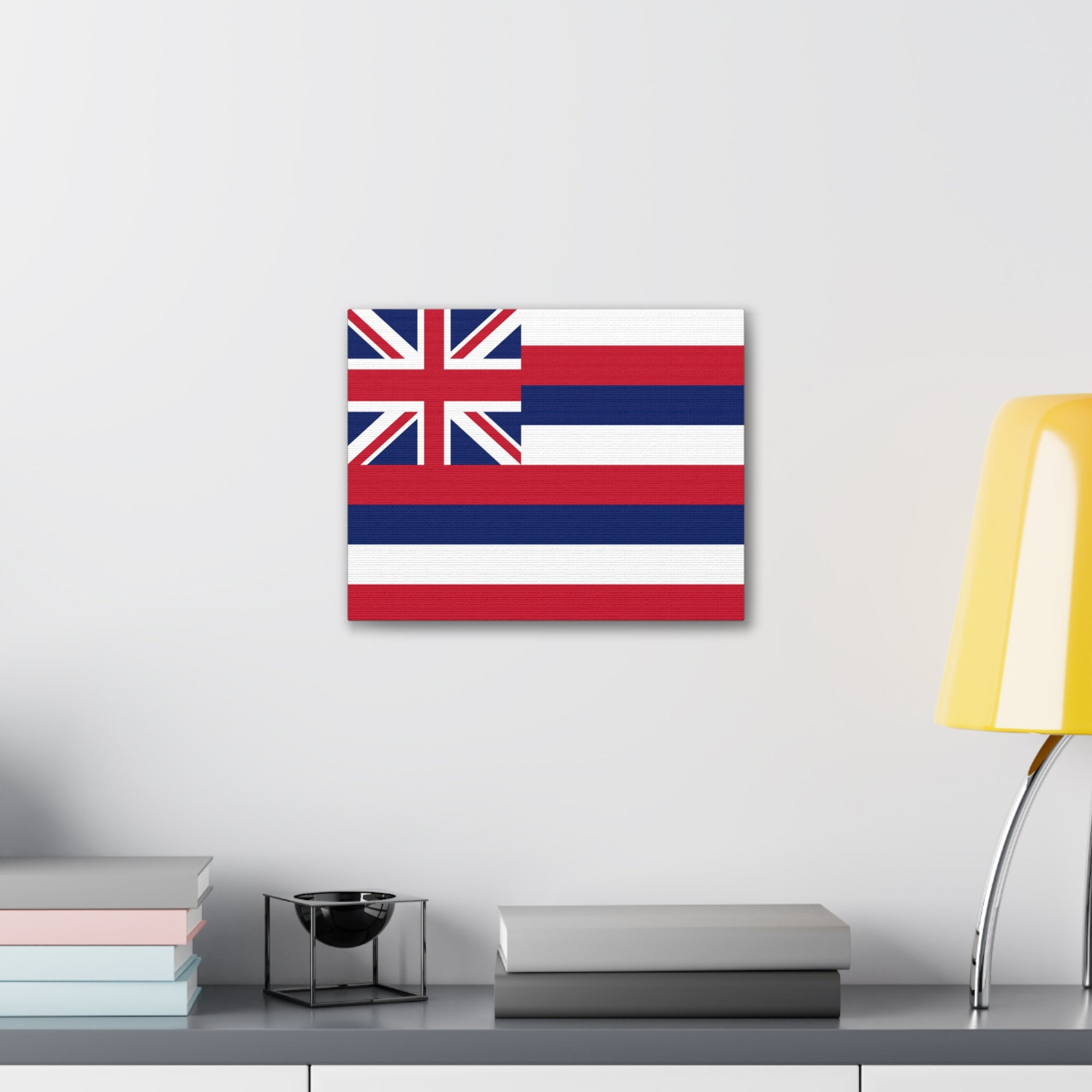 Hawaii Stage Flag Canvas Vibrant Wall Art Unframed Home Decor-Express Your Love Gifts