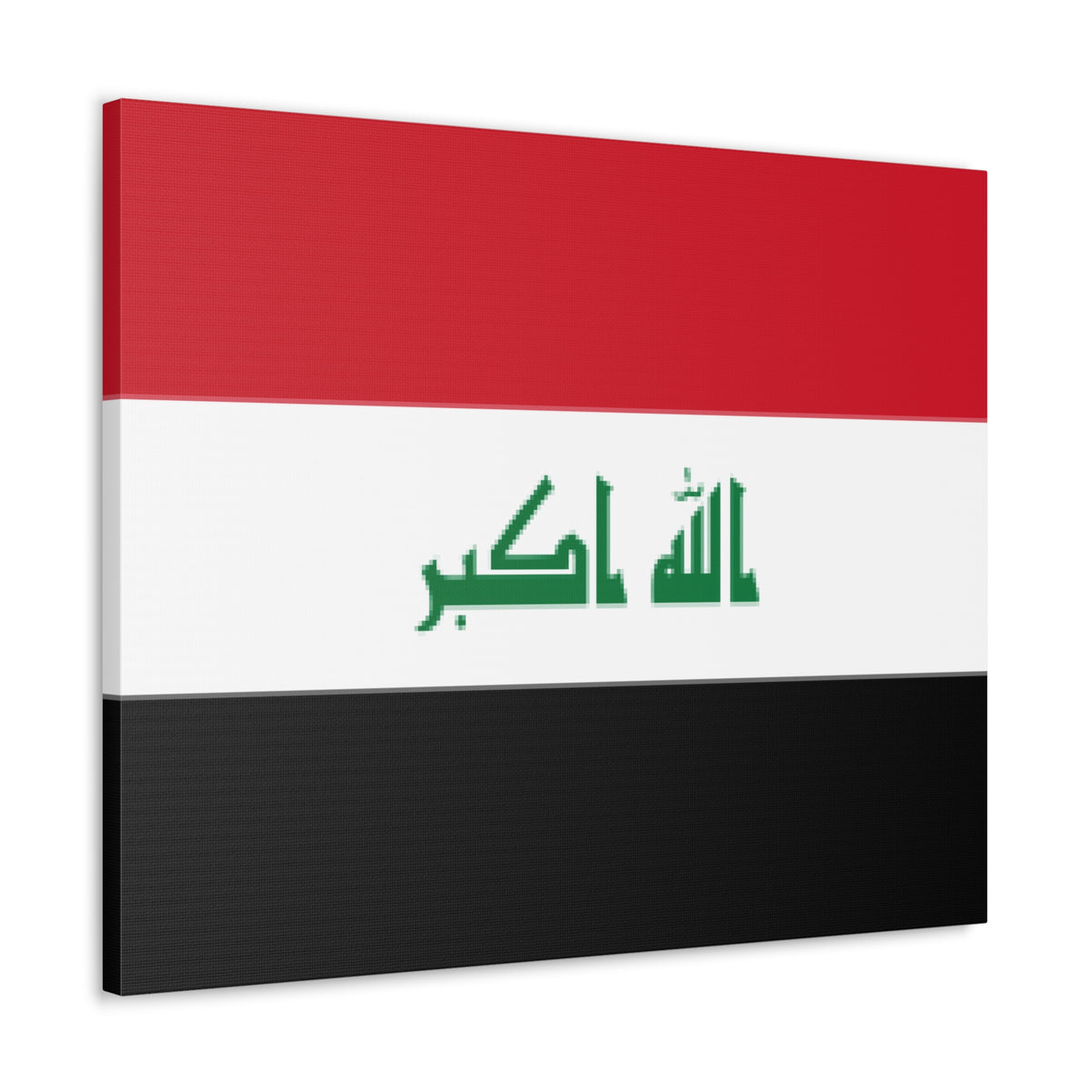 Iraq Country Flag Canvas Vibrant Wall Art Unframed Home Decor-Express Your Love Gifts