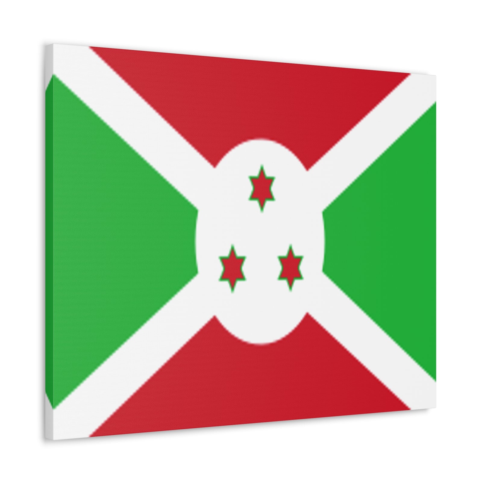 Burundi Country Flag Canvas Vibrant Wall Art Unframed Home Decor-Express Your Love Gifts