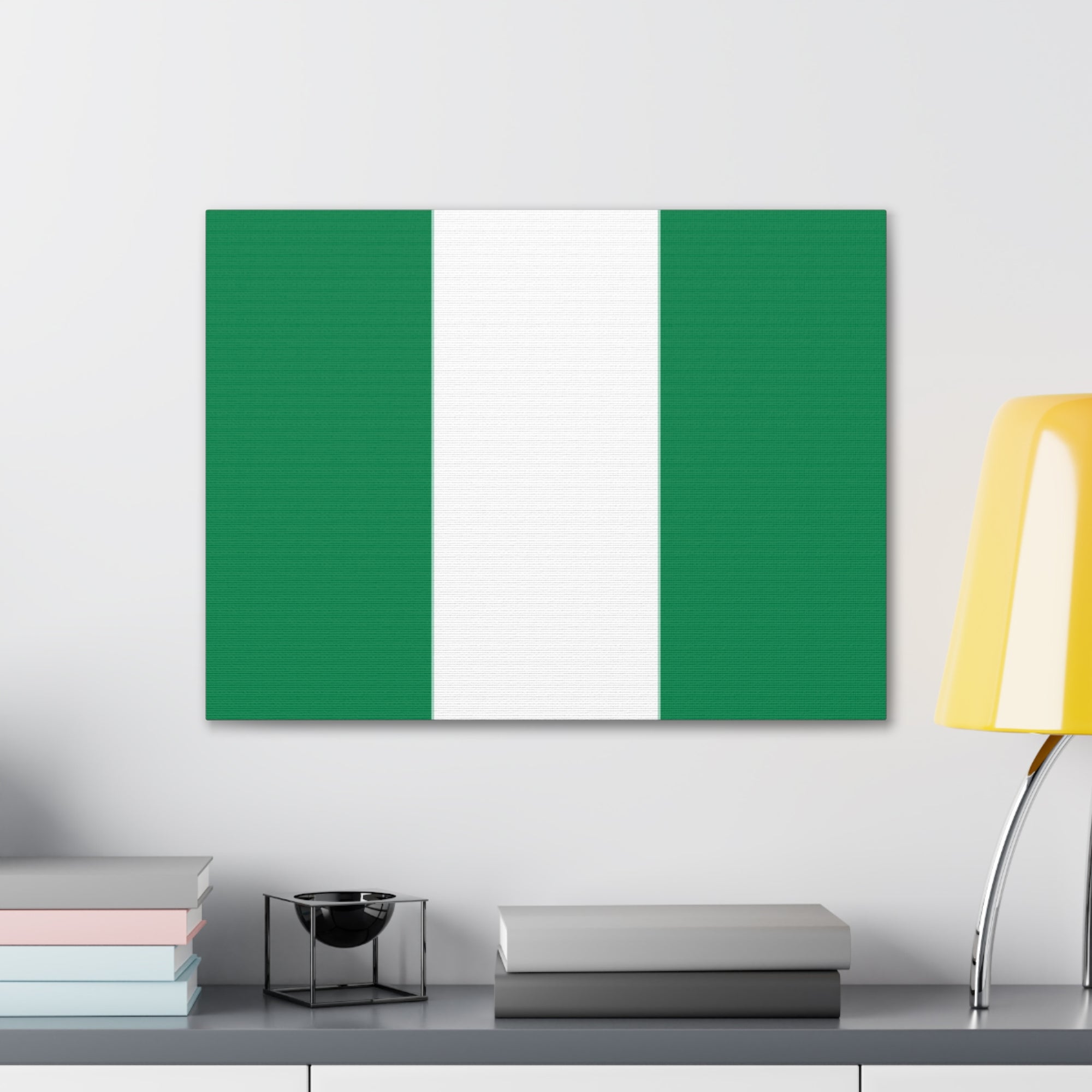 Nigeria Country Flag Canvas Vibrant Wall Art Unframed Home Decor-Express Your Love Gifts