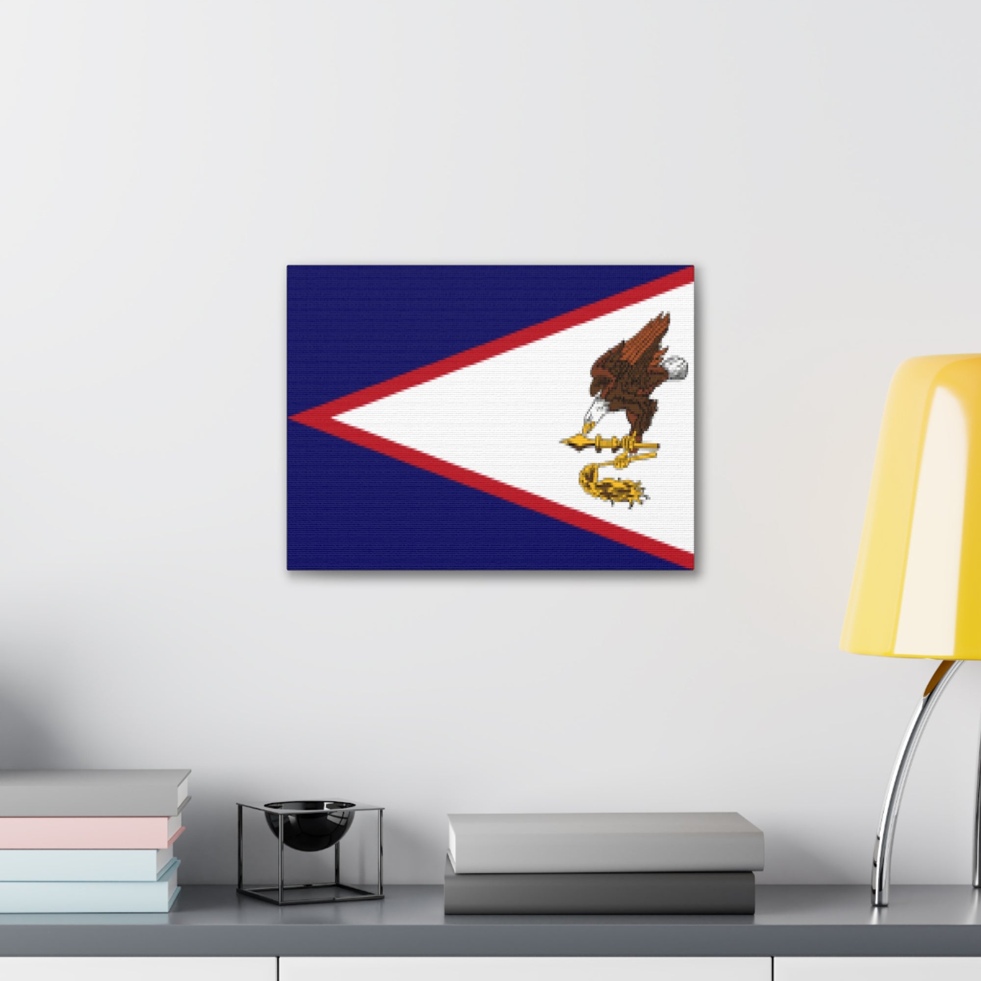 American Samoa Country Flag Canvas Vibrant Wall Art Unframed Home Decor-Express Your Love Gifts