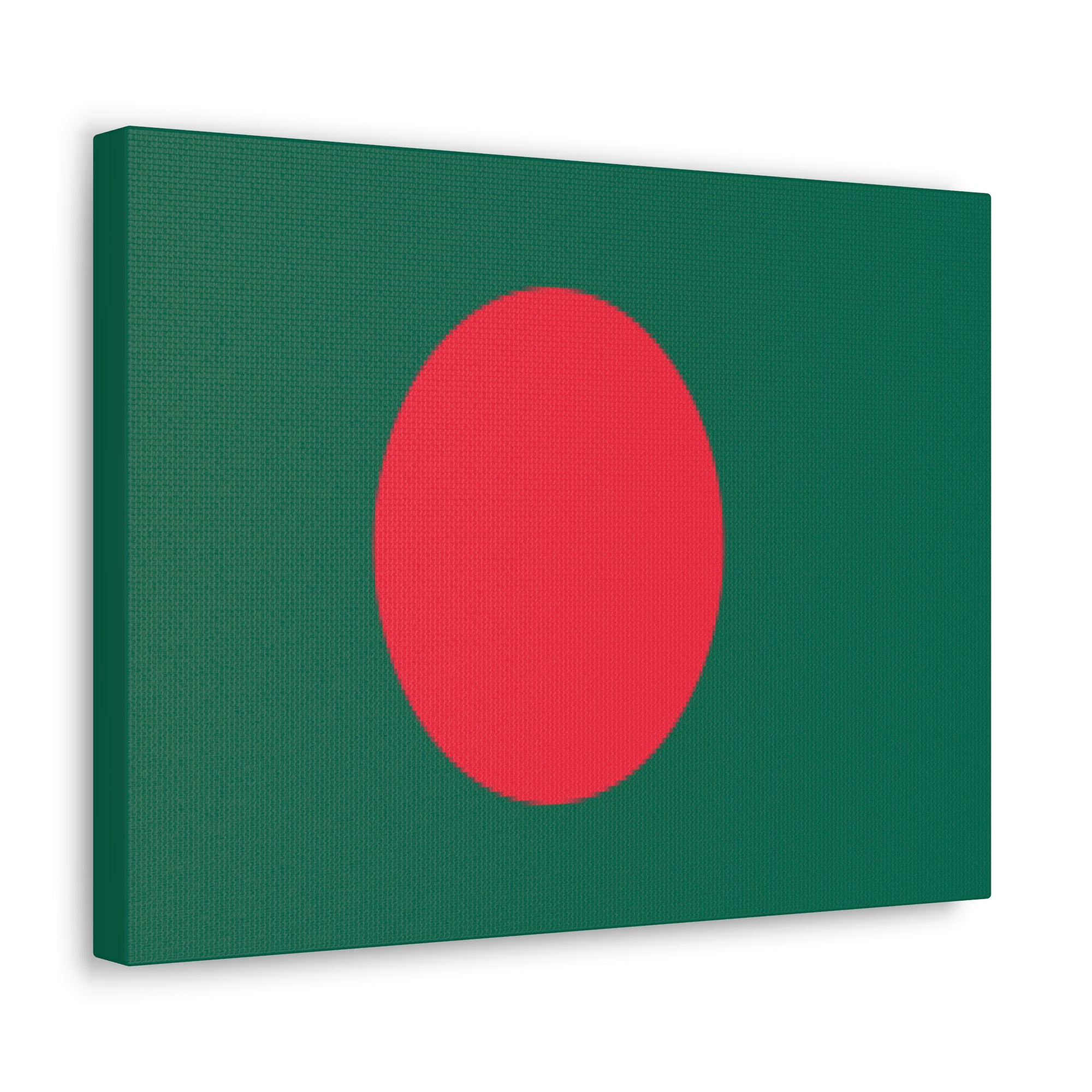 Bangladesh Country Flag Canvas Vibrant Wall Art Unframed Home Decor-Express Your Love Gifts