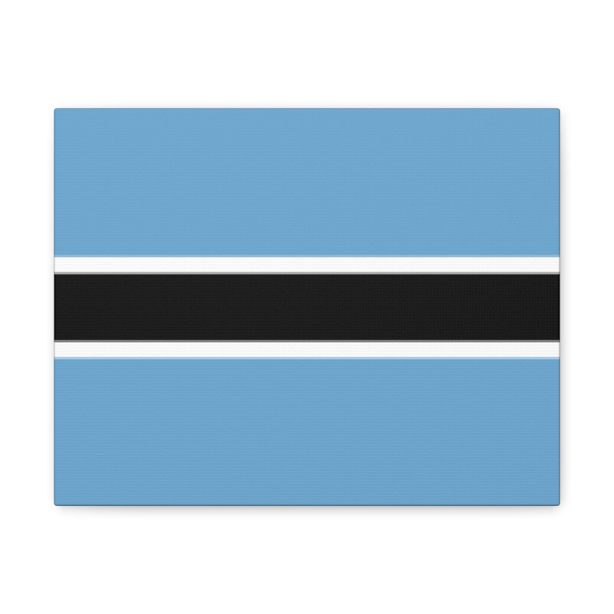 Botswana Country Flag Canvas Vibrant Wall Art Unframed Home Decor-Express Your Love Gifts