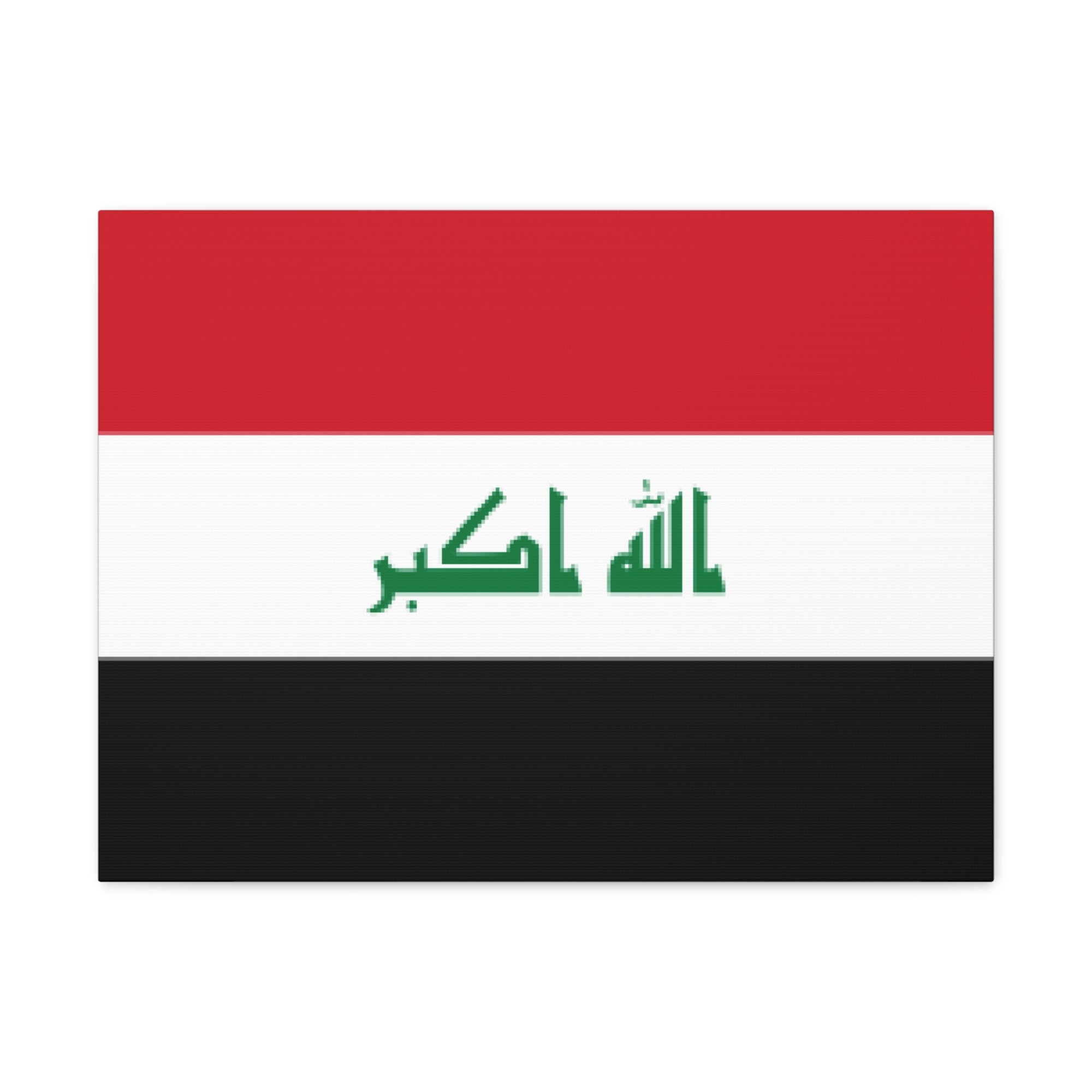 Iraq Country Flag Canvas Vibrant Wall Art Unframed Home Decor-Express Your Love Gifts