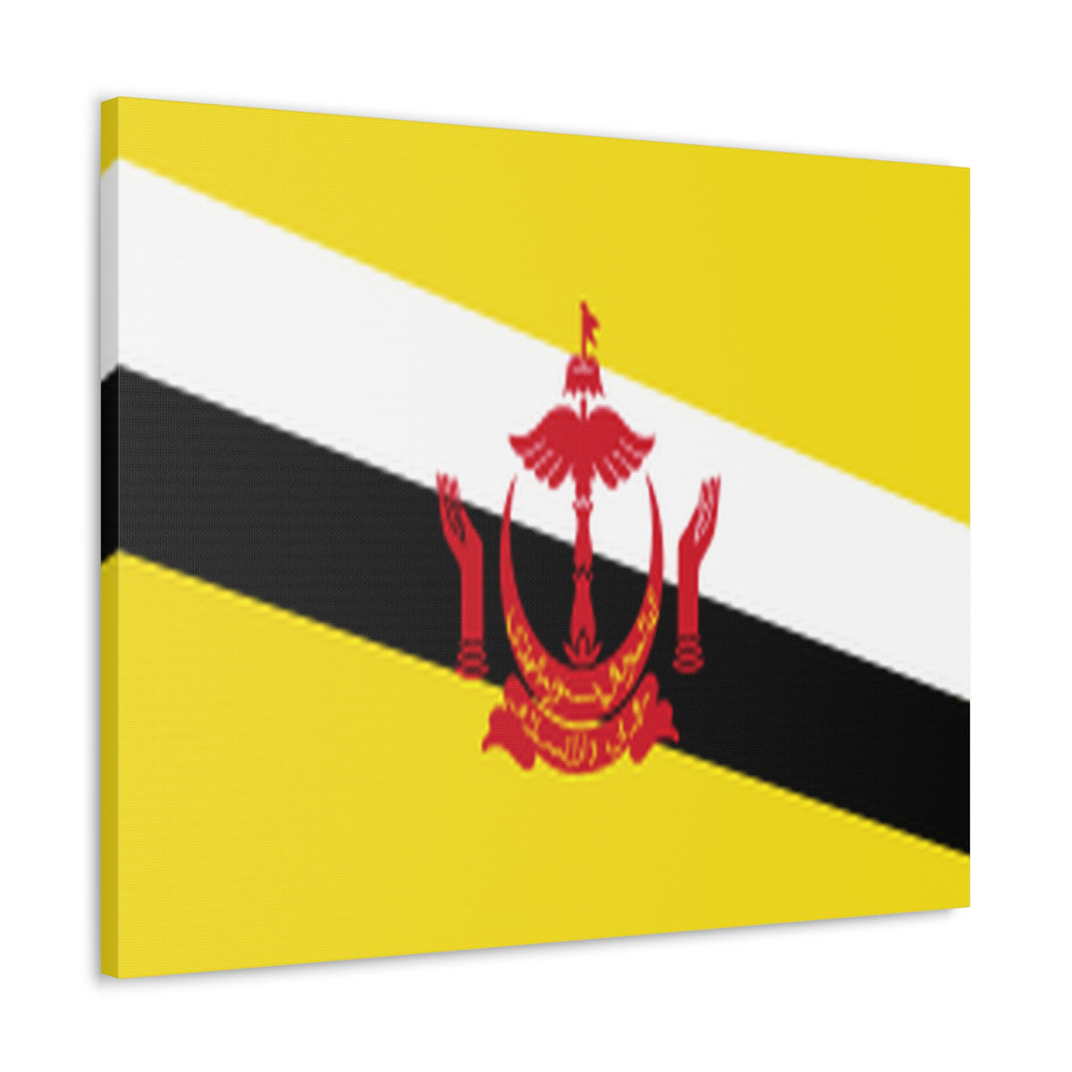 Brunei Country Flag Canvas Vibrant Wall Art Unframed Home Decor-Express Your Love Gifts