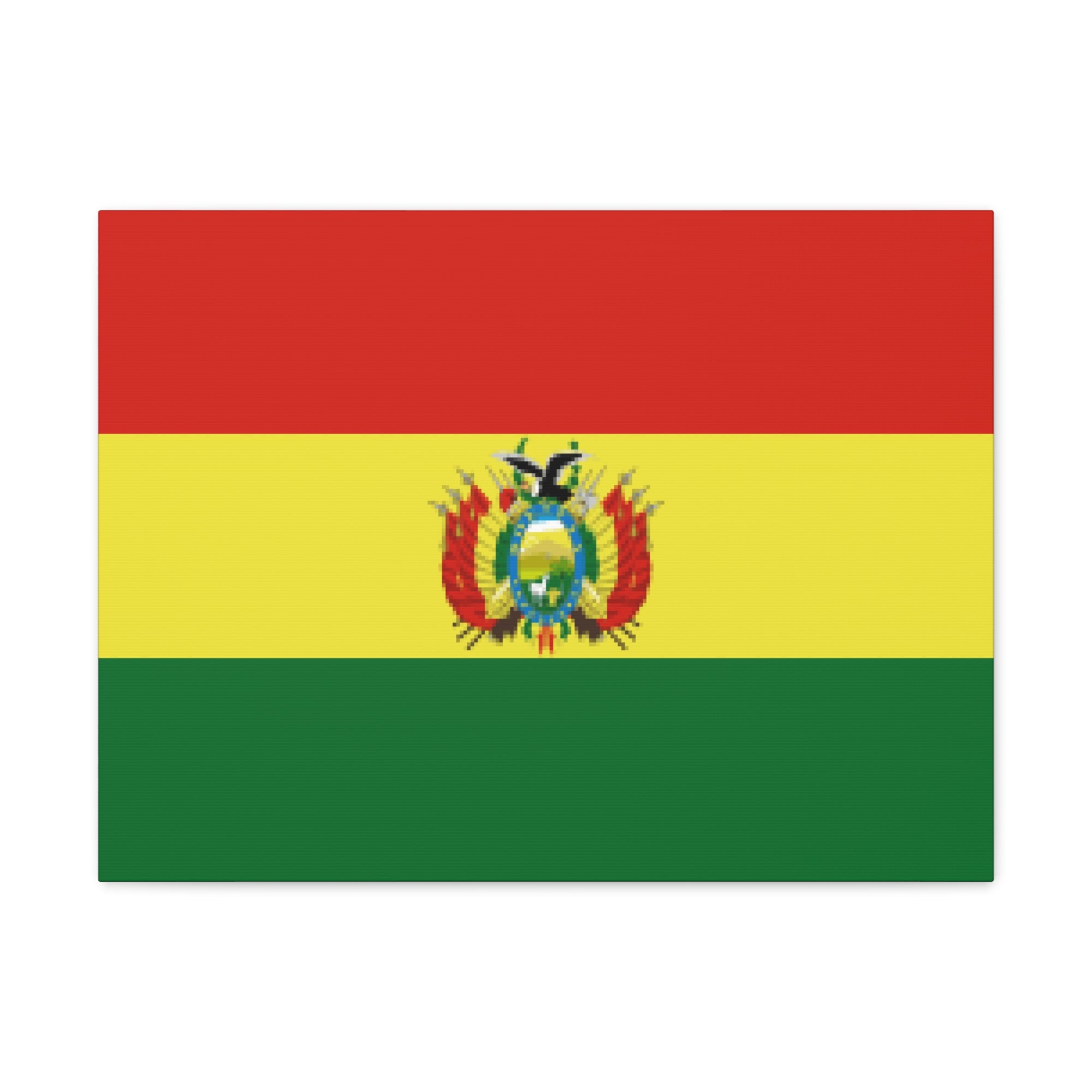 Bolivia Country Flag Canvas Vibrant Wall Art Unframed Home Decor-Express Your Love Gifts