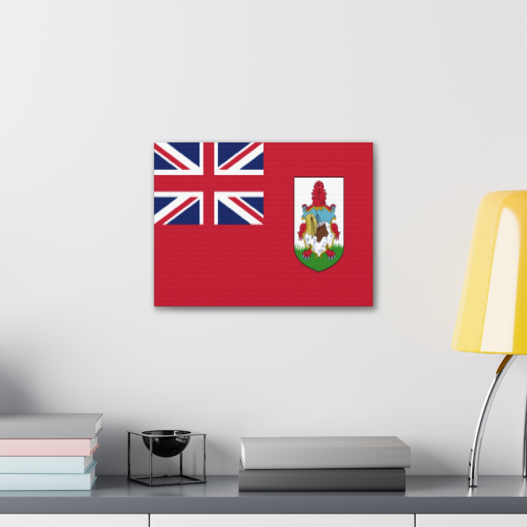 Bermuda Country Flag Canvas Vibrant Wall Art Unframed Home Decor-Express Your Love Gifts