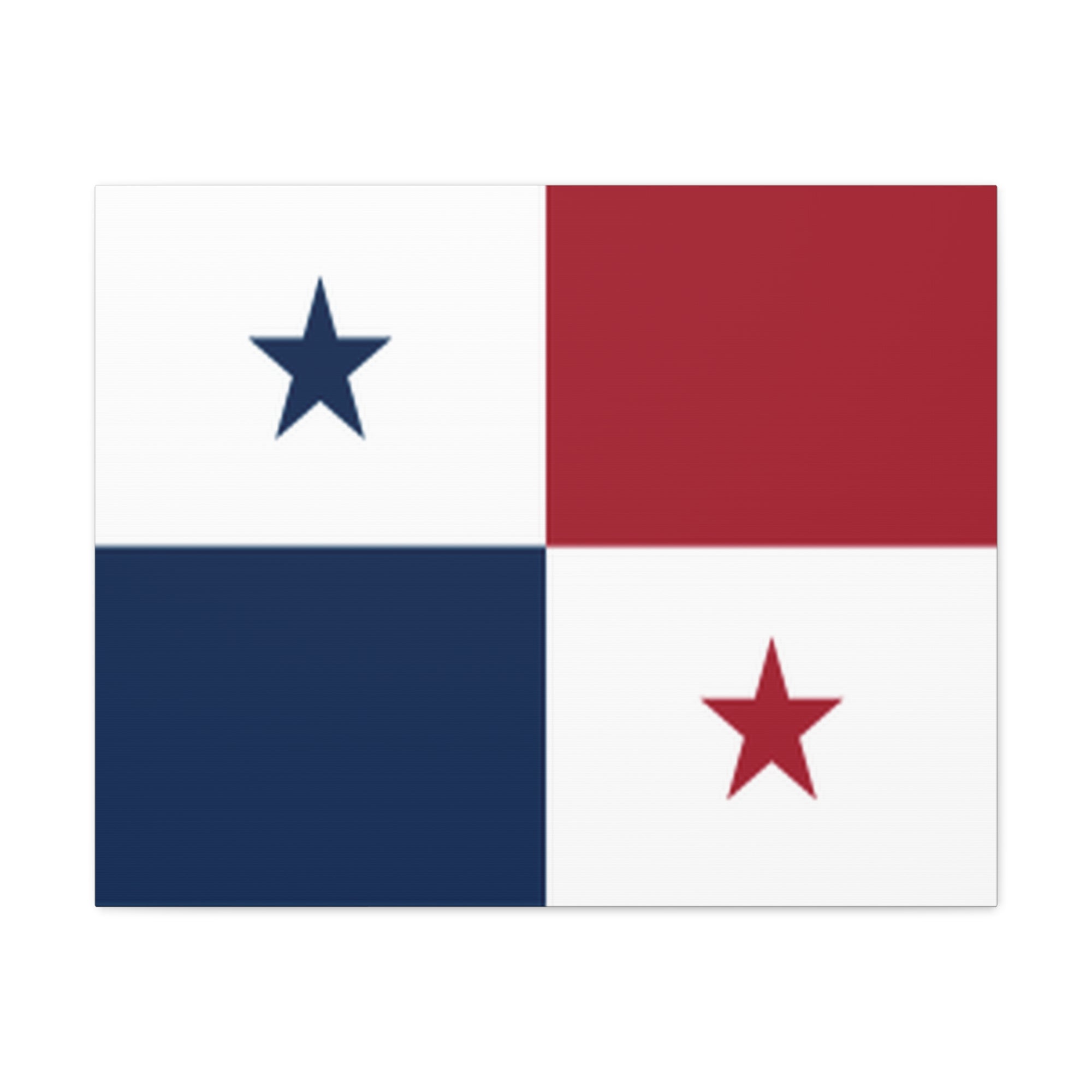 Panama Country Flag Canvas Vibrant Wall Art Unframed Home Decor-Express Your Love Gifts