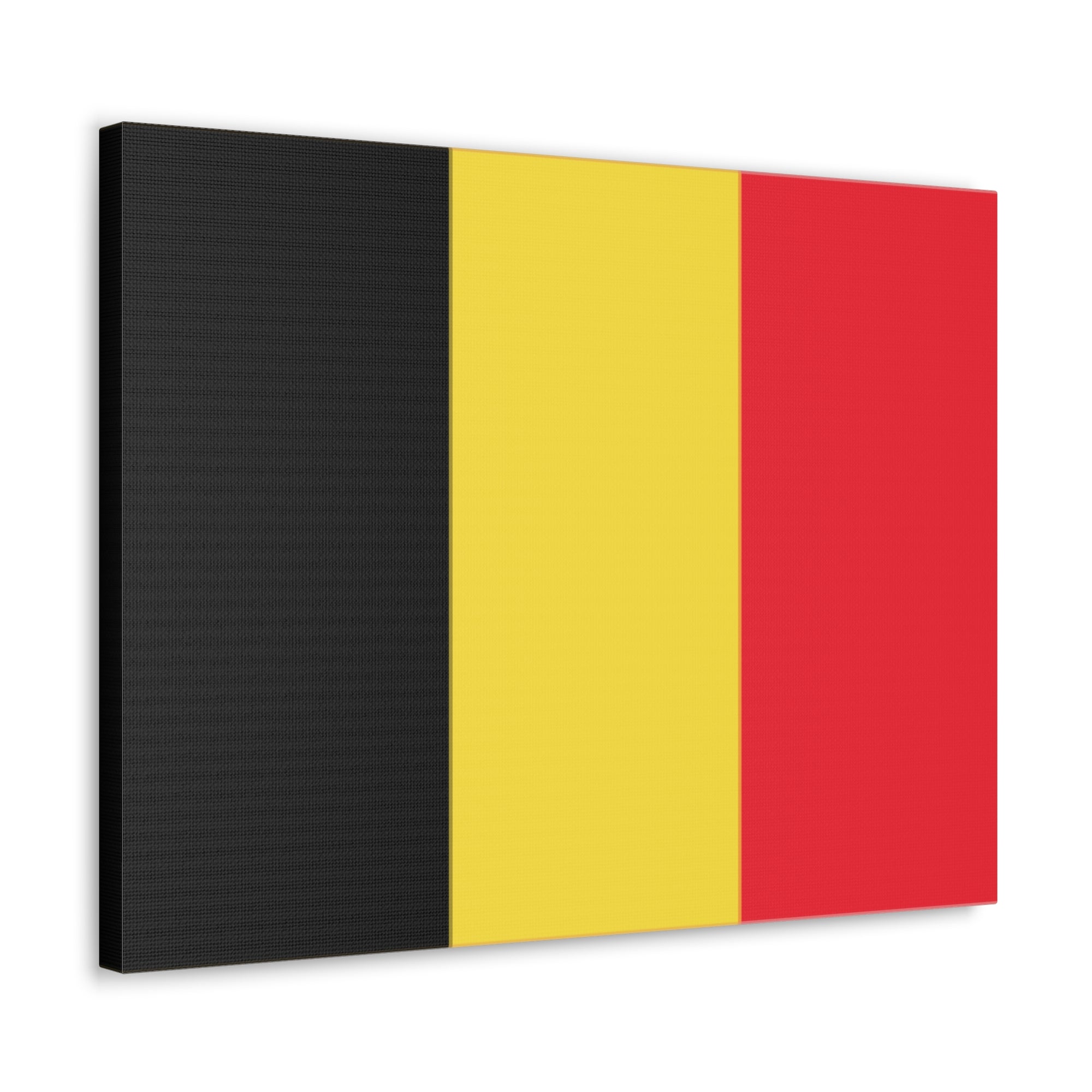 Belgium Country Flag Canvas Vibrant Wall Art Unframed Home Decor-Express Your Love Gifts