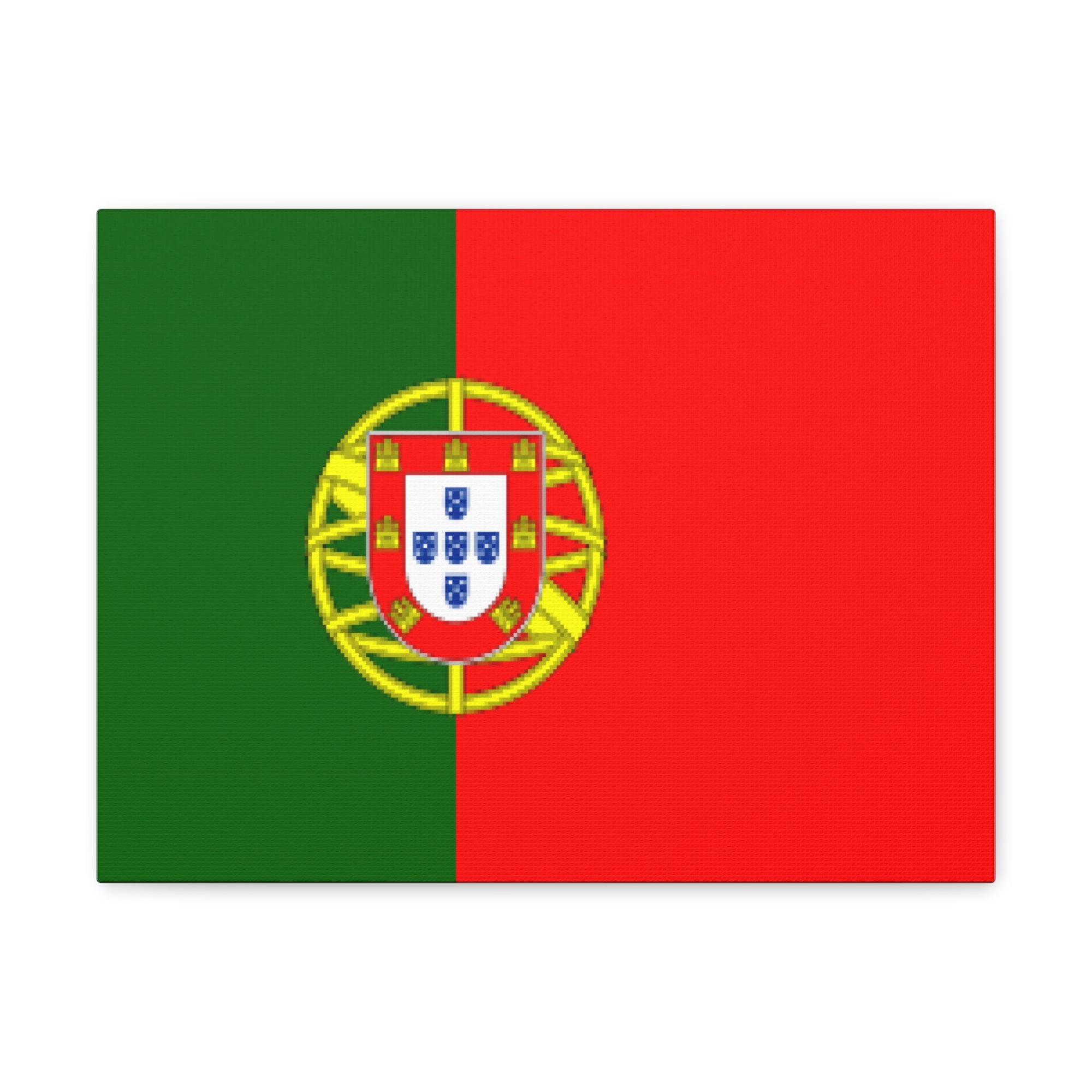 Portugal Country Flag Canvas Vibrant Wall Art Unframed Home Decor-Express Your Love Gifts