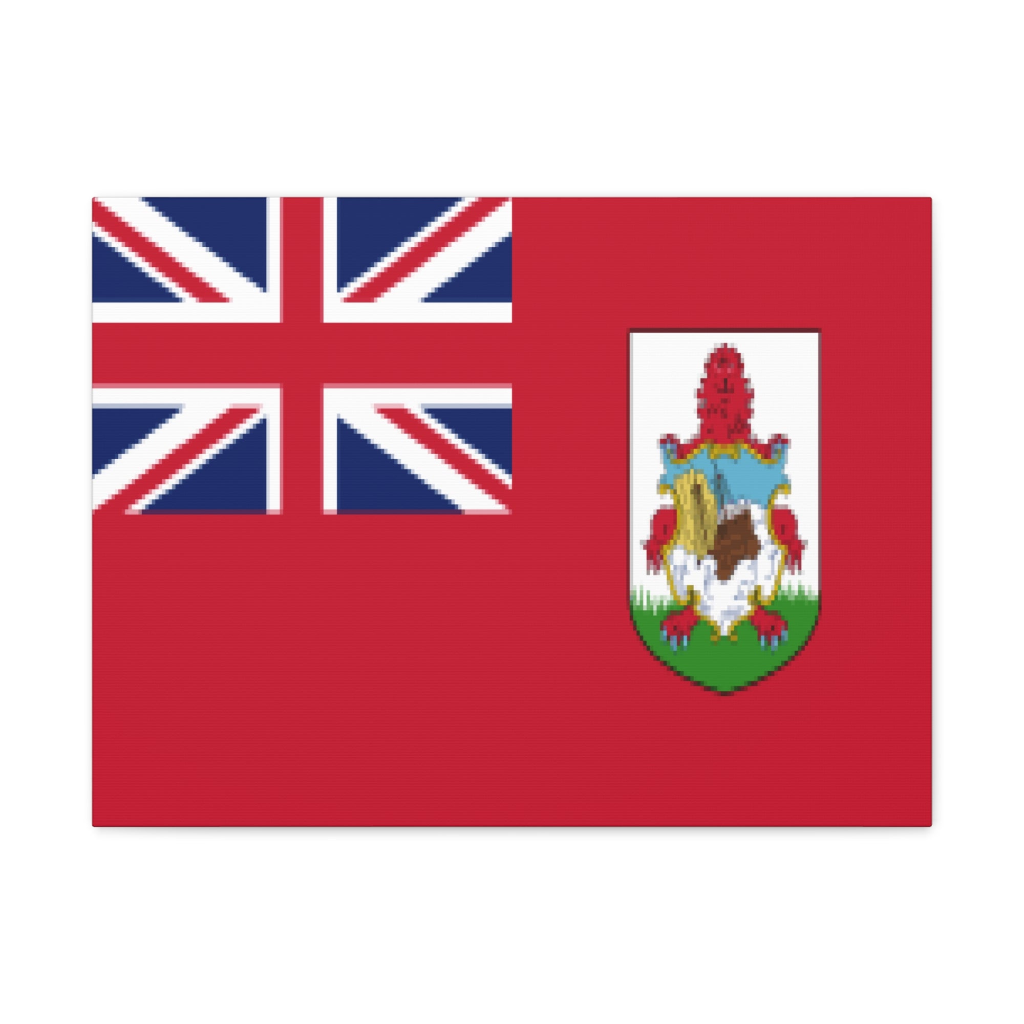 Bermuda Country Flag Canvas Vibrant Wall Art Unframed Home Decor-Express Your Love Gifts