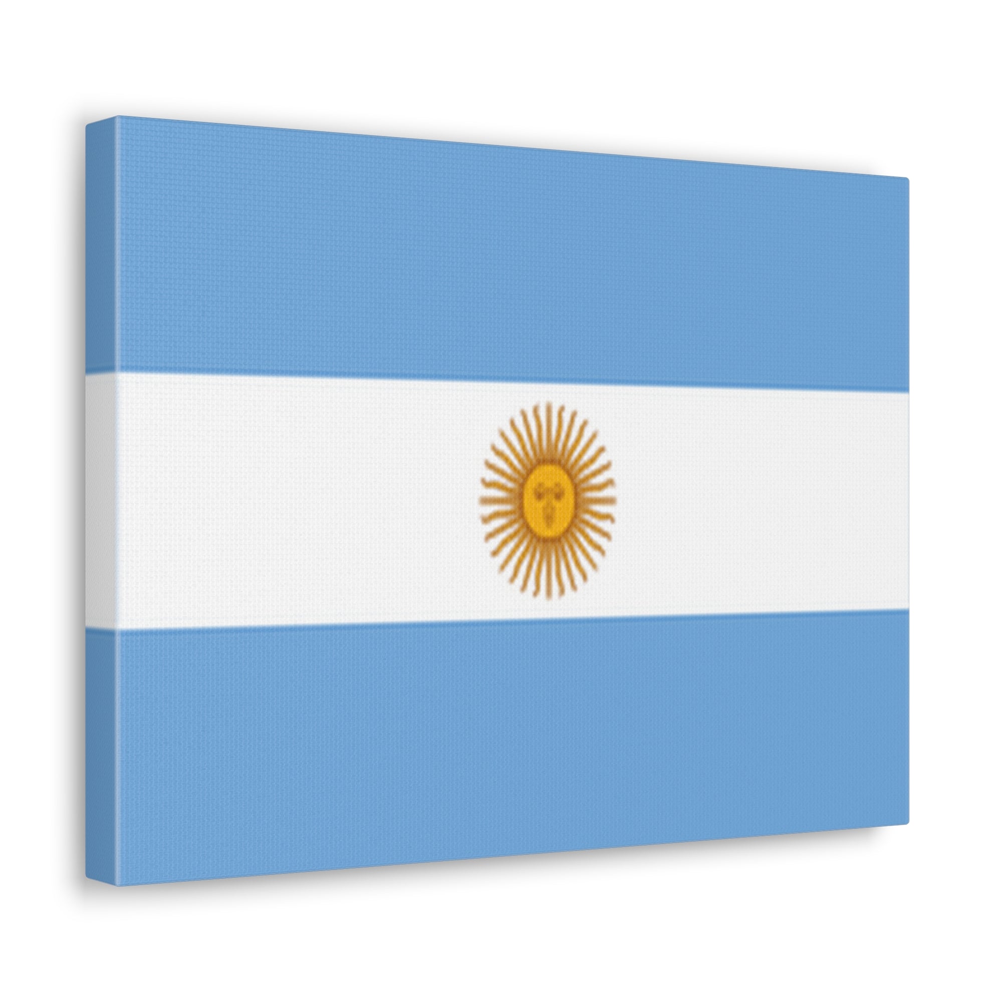 Argentina Country Flag Canvas Vibrant Wall Art Unframed Home Decor-Express Your Love Gifts