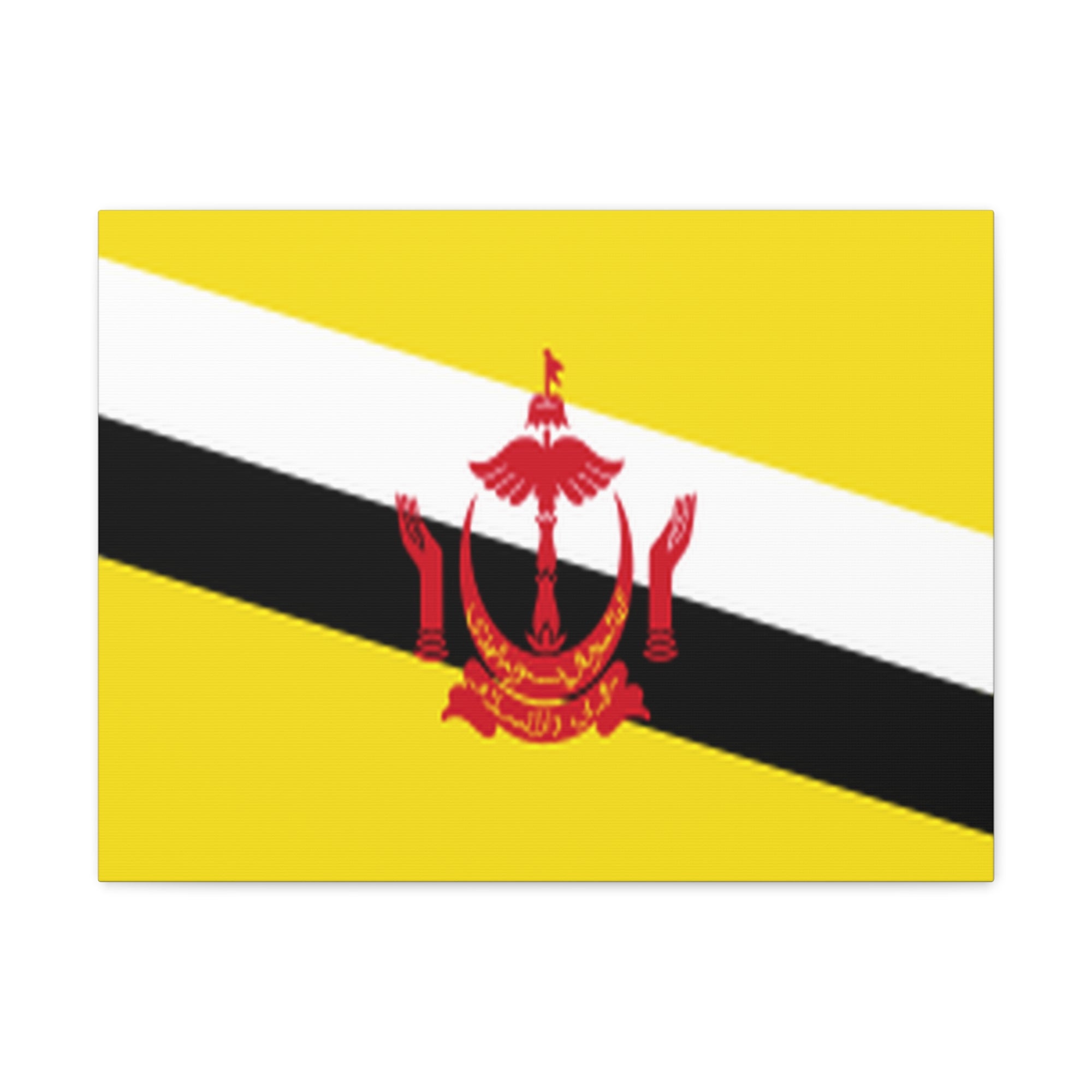 Brunei Country Flag Canvas Vibrant Wall Art Unframed Home Decor-Express Your Love Gifts