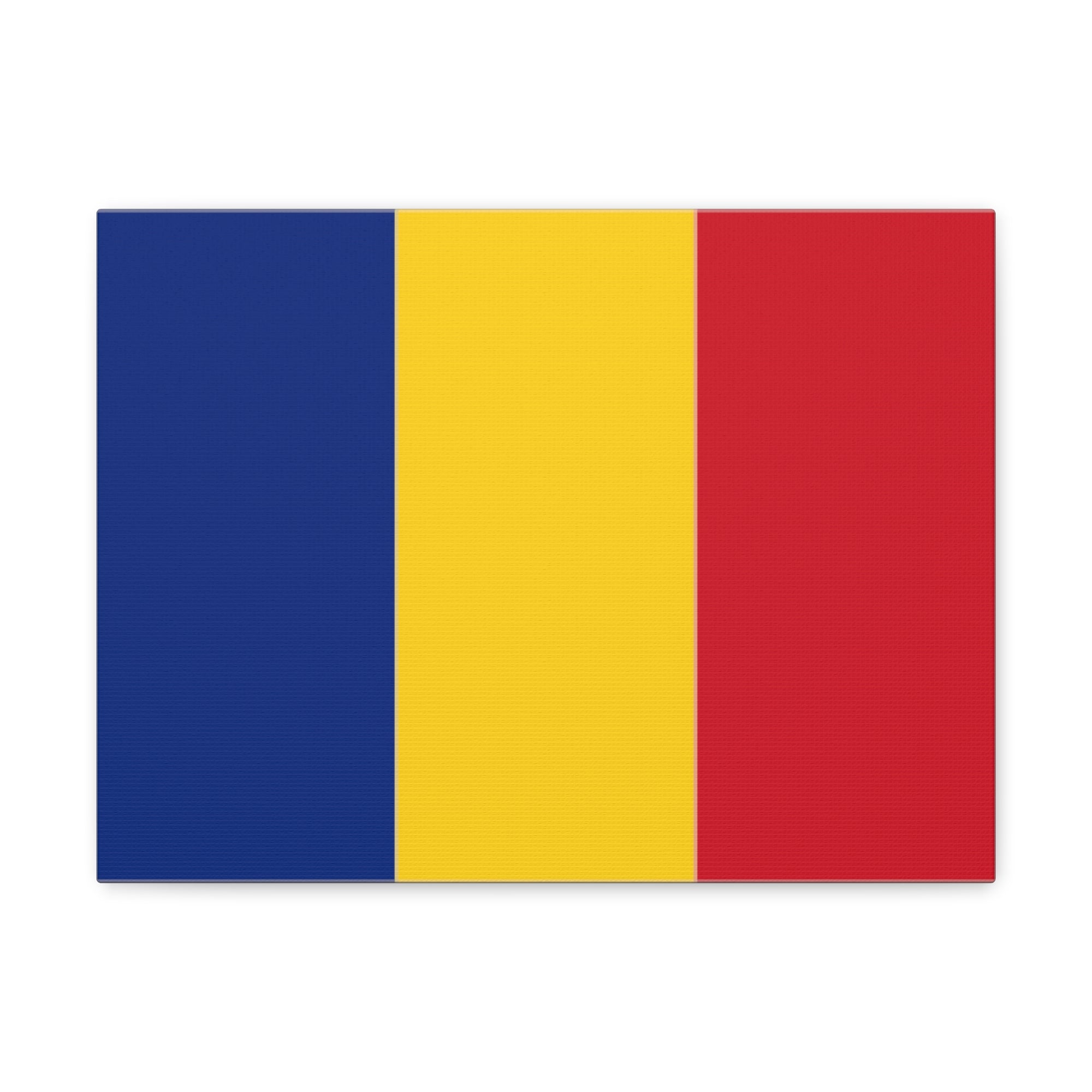 Romania Country Flag Canvas Vibrant Wall Art Unframed Home Decor-Express Your Love Gifts