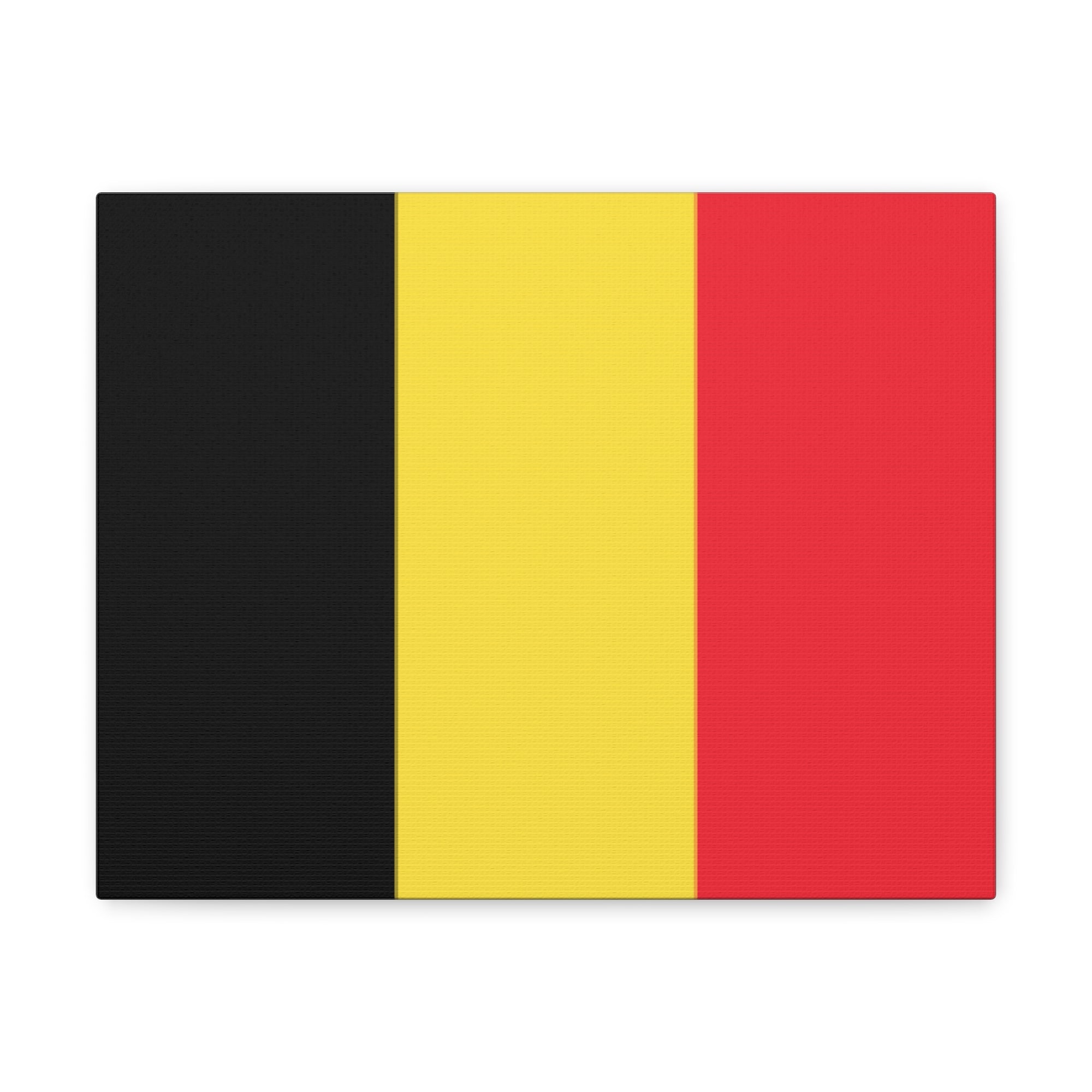 Belgium Country Flag Canvas Vibrant Wall Art Unframed Home Decor-Express Your Love Gifts