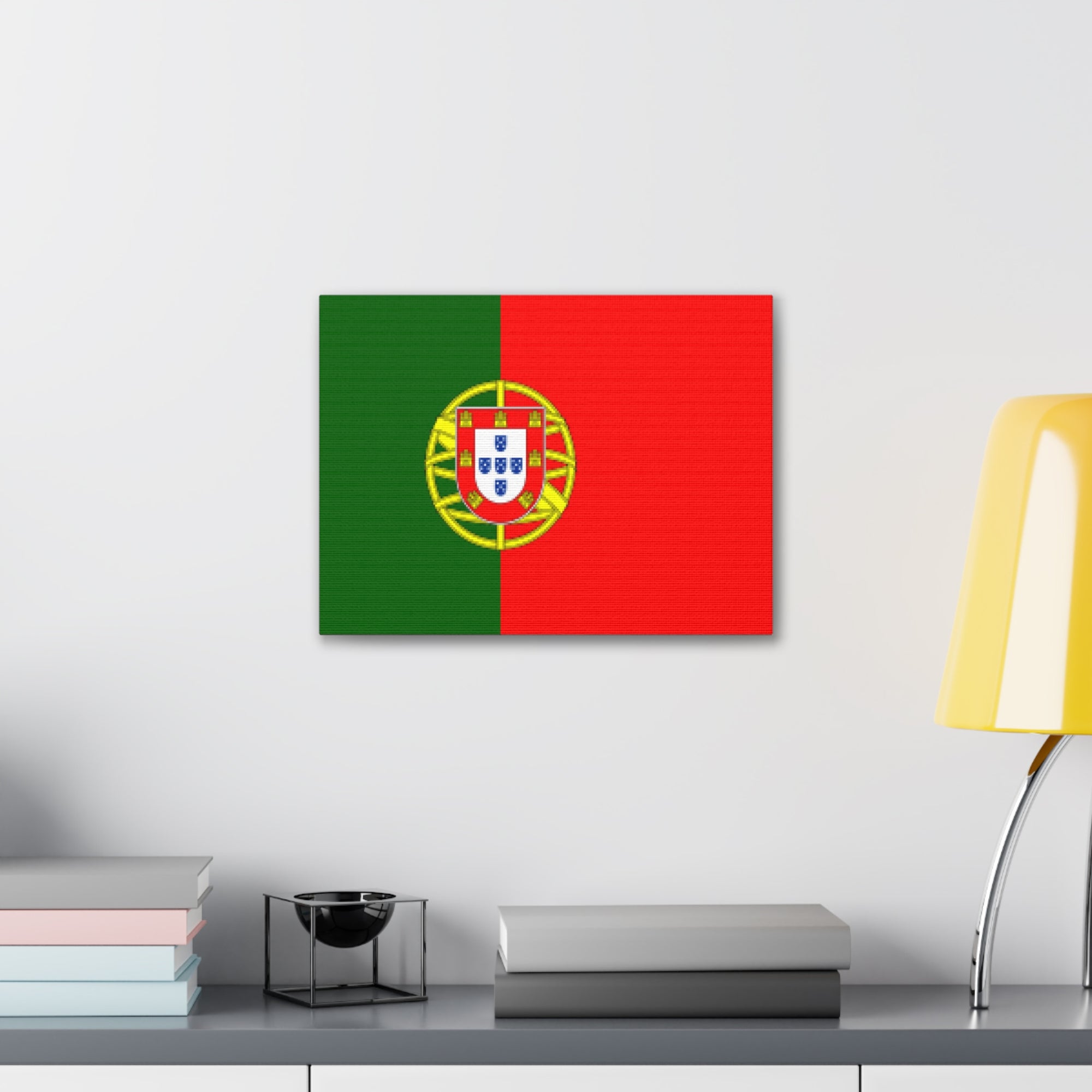 Portugal Country Flag Canvas Vibrant Wall Art Unframed Home Decor-Express Your Love Gifts