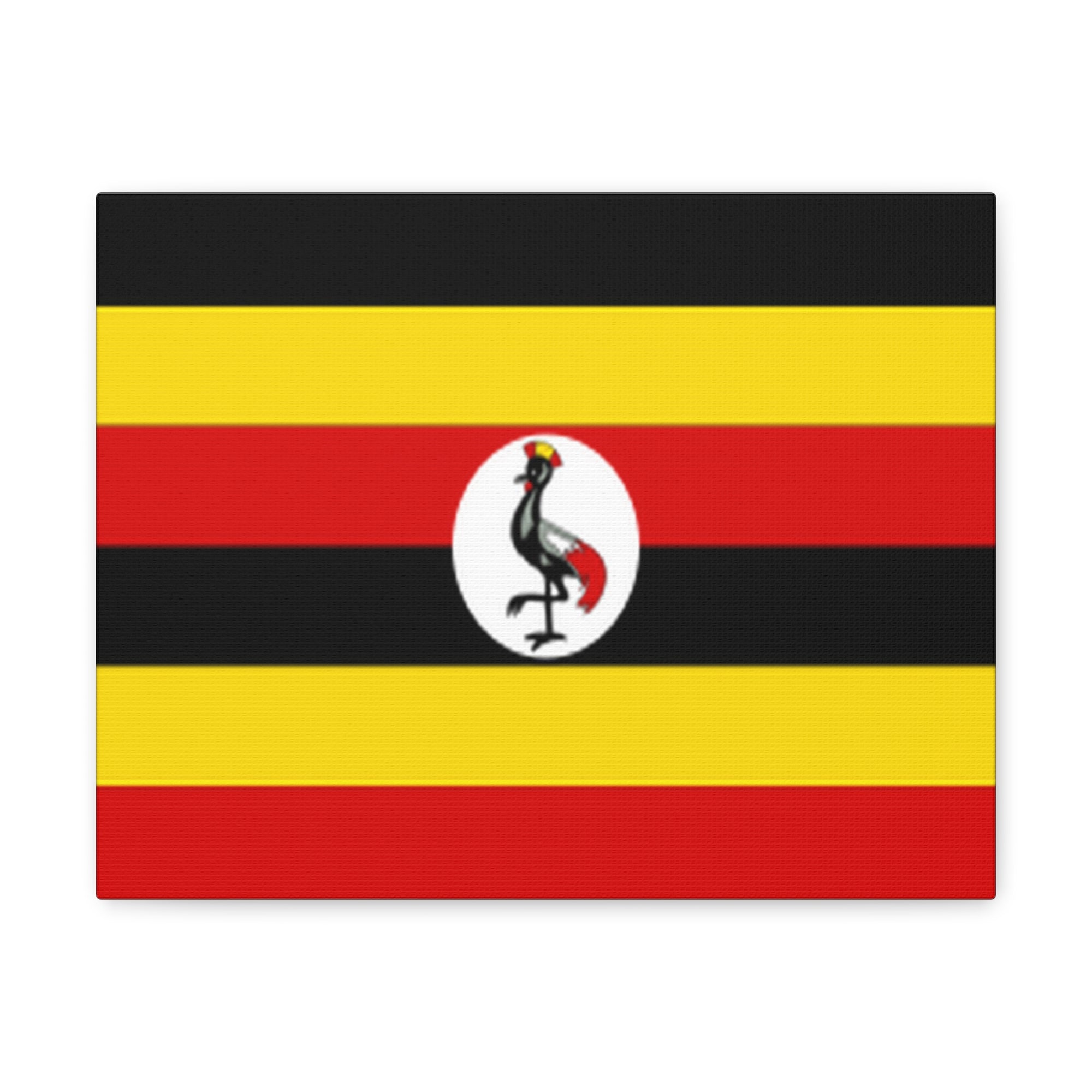 Uganda Country Flag Canvas Vibrant Wall Art Unframed Home Decor-Express Your Love Gifts