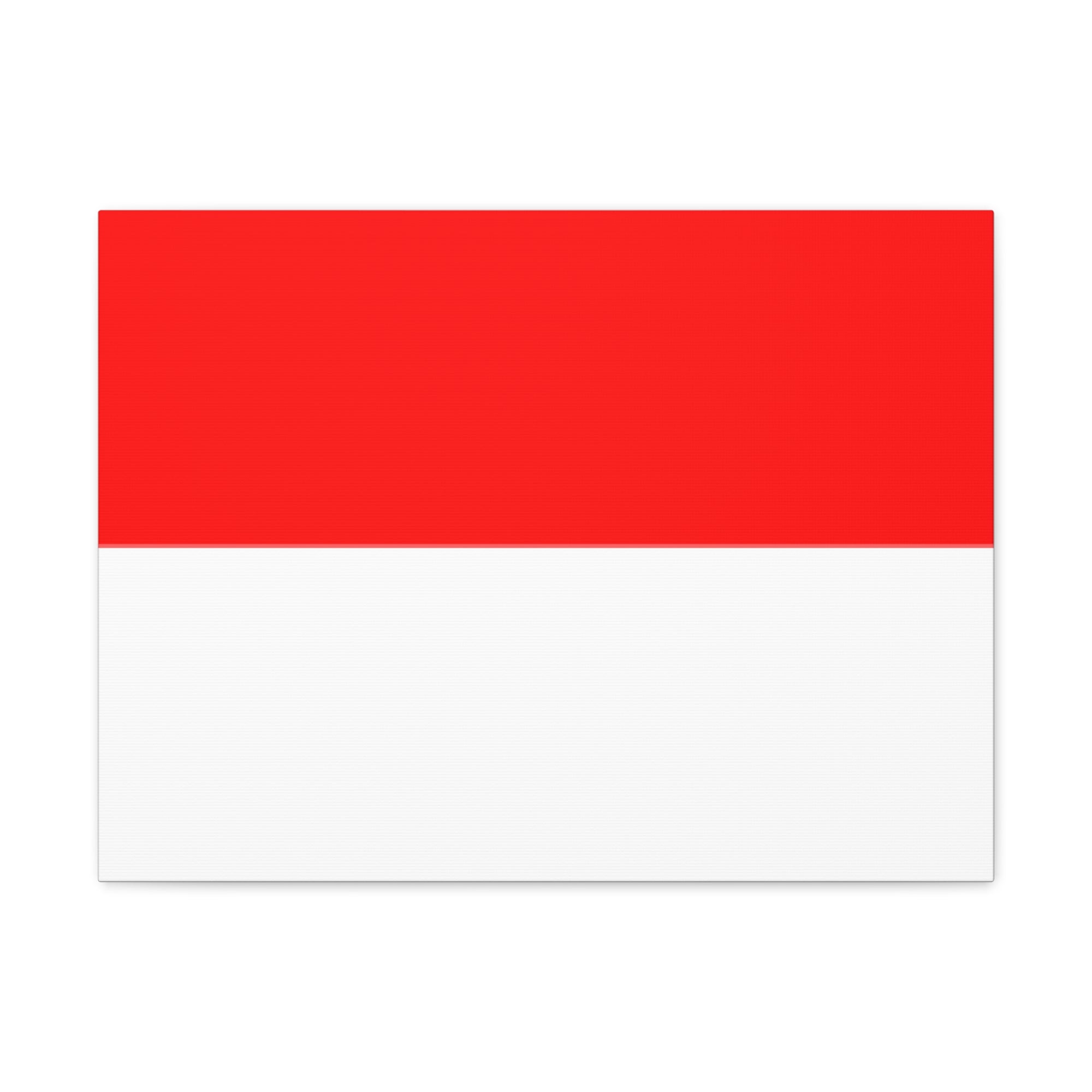 Indonesia Country Flag Canvas Vibrant Wall Art Unframed Home Decor-Express Your Love Gifts