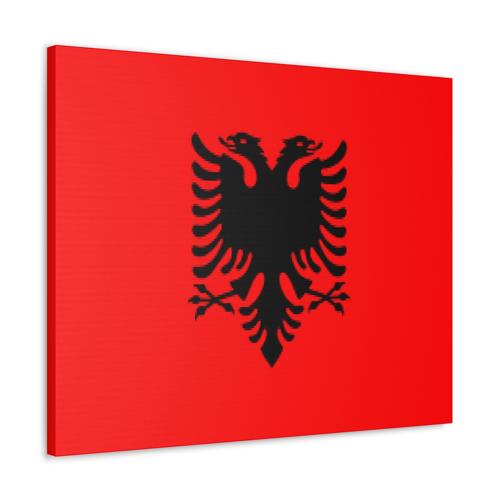 Albania Country Flag Canvas Vibrant Wall Art Unframed Home Decor-Express Your Love Gifts