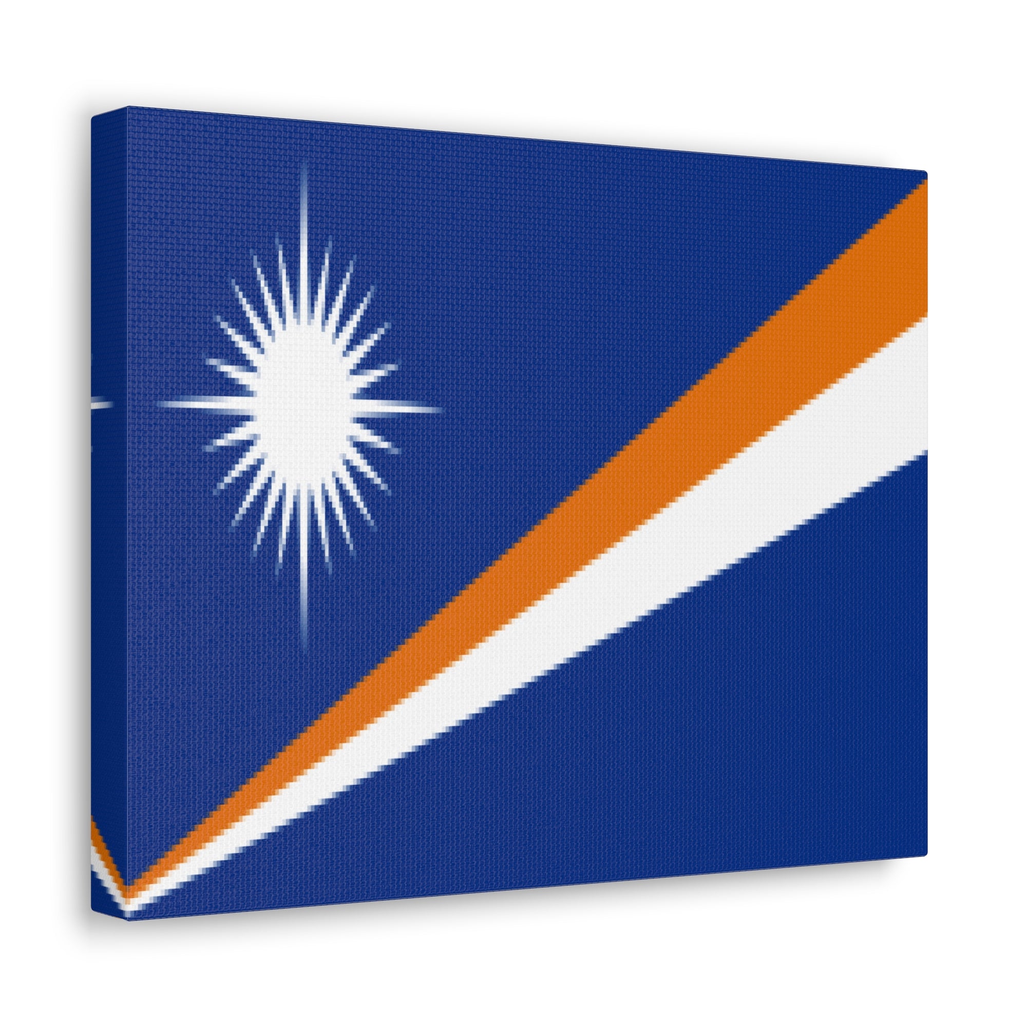 Marshall Islands Country Flag Canvas Vibrant Wall Art Unframed Home Decor-Express Your Love Gifts