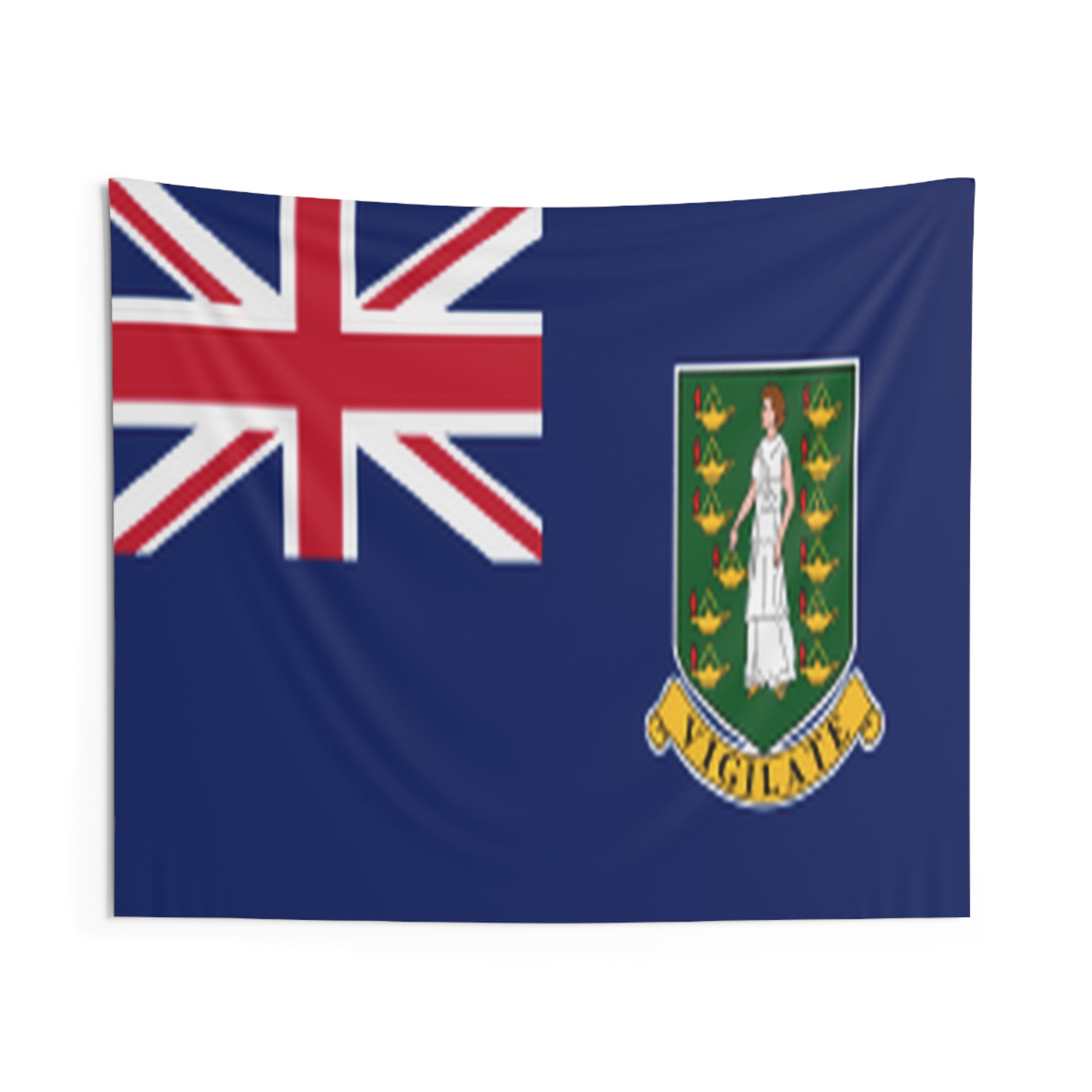 British Virgin Islands Country Flag Wall Hanging Tapestry-Express Your Love Gifts