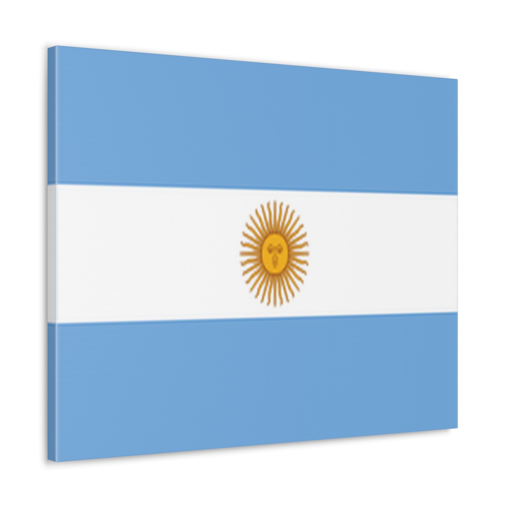 Argentina Country Flag Canvas Vibrant Wall Art Unframed Home Decor-Express Your Love Gifts