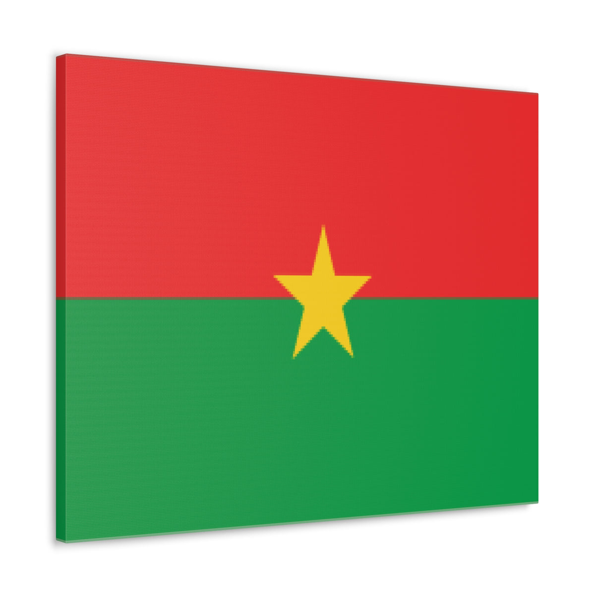 Burkina Faso Country Flag Canvas Vibrant Wall Art Unframed Home Decor-Express Your Love Gifts