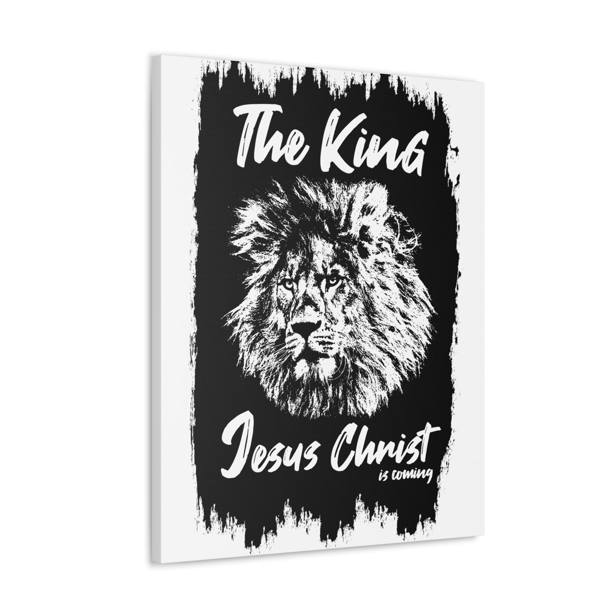 Scripture Walls King Jesus is Coming Bible Verse Canvas Christian Wall Art Ready to Hang Unframed-Express Your Love Gifts