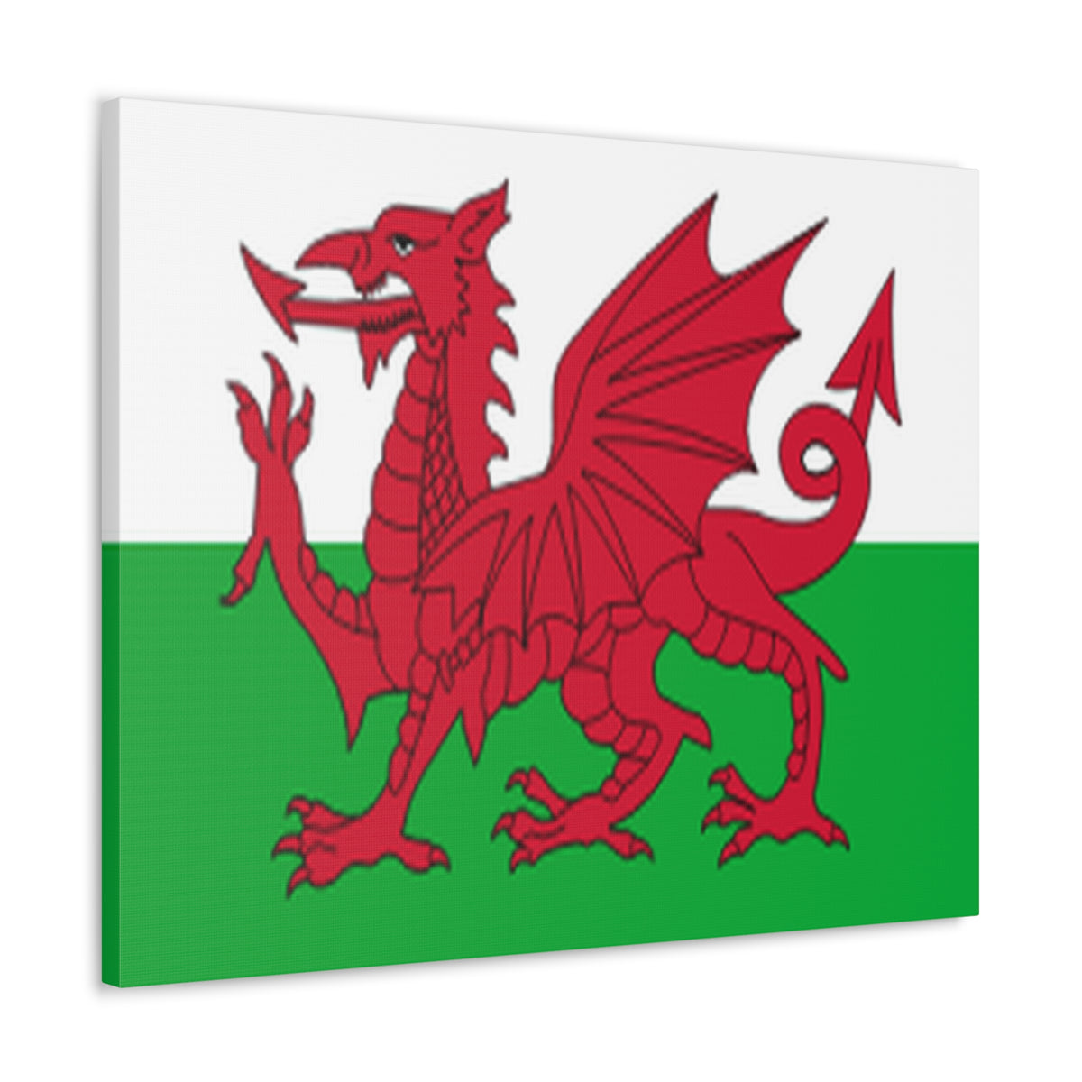 Wales Country Flag Canvas Vibrant Wall Art Unframed Home Decor-Express Your Love Gifts