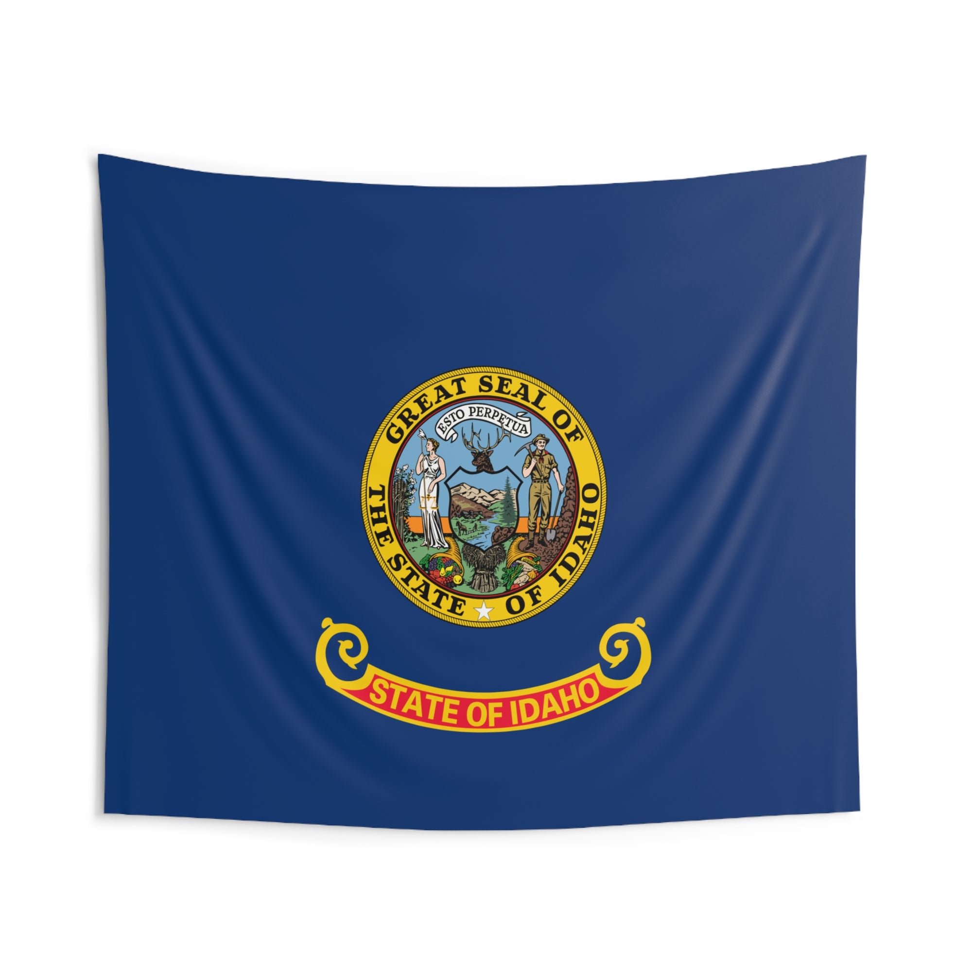 Idaho State Flag Wall Hanging Tapestry-Express Your Love Gifts