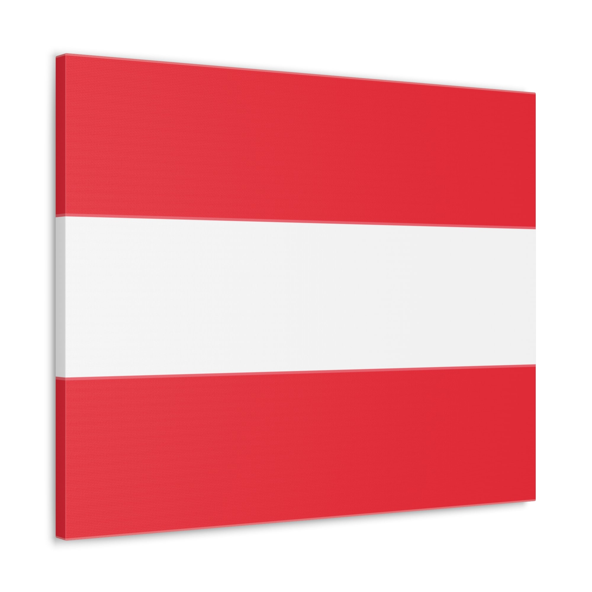 Austria Country Flag Canvas Vibrant Wall Art Unframed Home Decor-Express Your Love Gifts