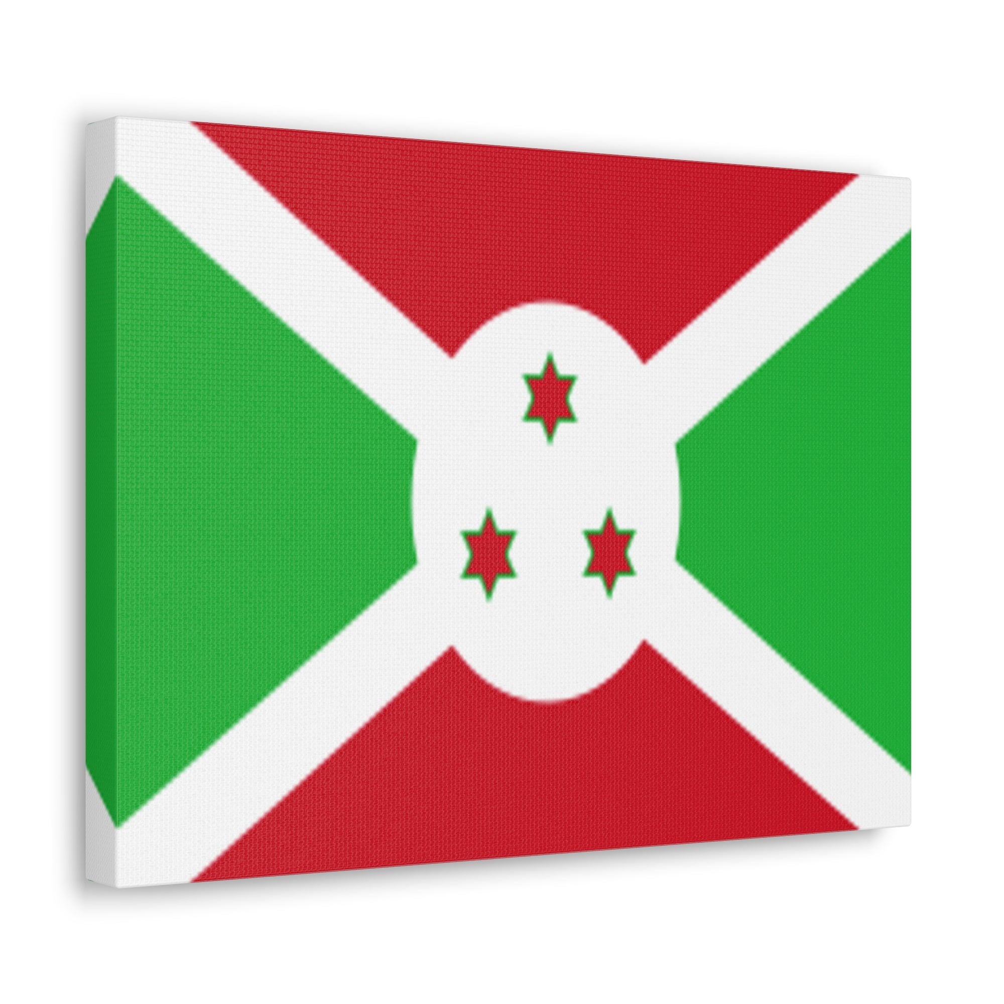 Burundi Country Flag Canvas Vibrant Wall Art Unframed Home Decor-Express Your Love Gifts