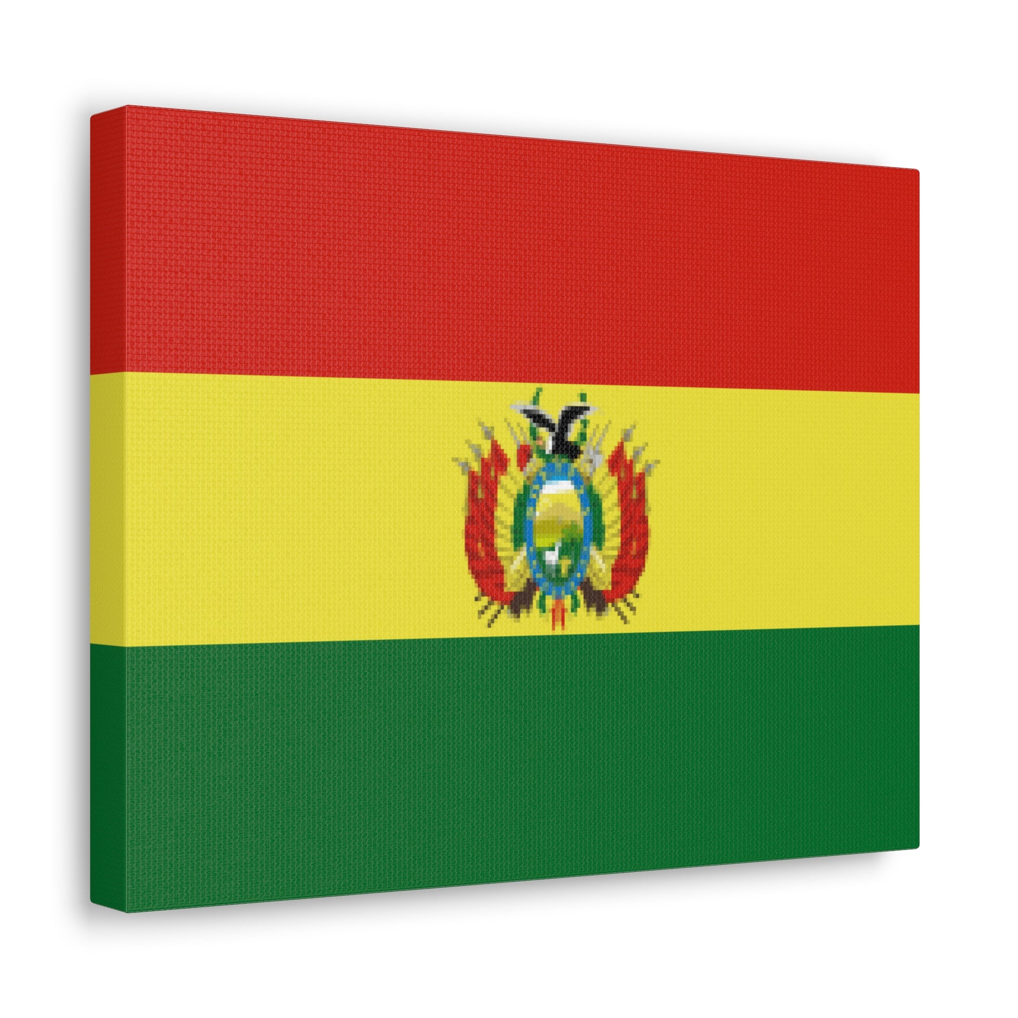 Bolivia Country Flag Canvas Vibrant Wall Art Unframed Home Decor-Express Your Love Gifts