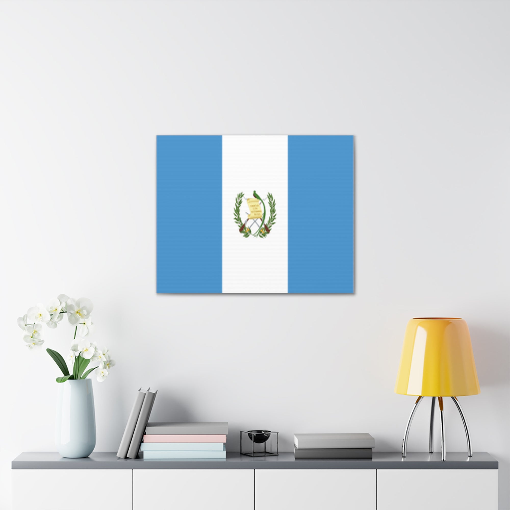 Guatemala Country Flag Canvas Vibrant Wall Art Unframed Home Decor-Express Your Love Gifts