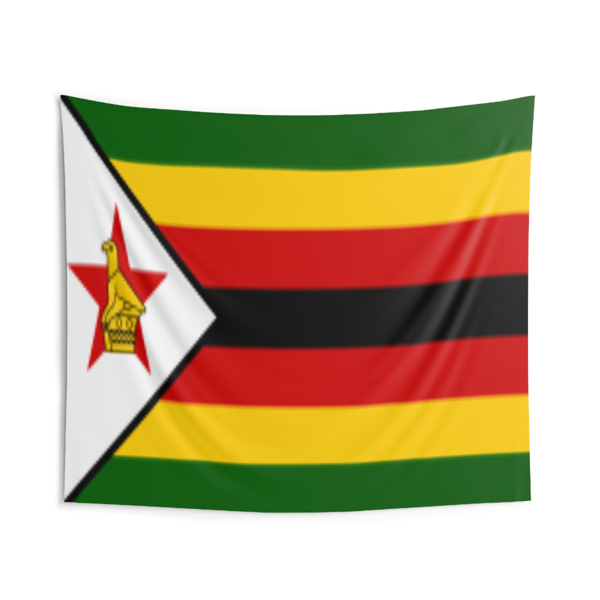 Zimbabwe Country Flag Wall Hanging Tapestry-Express Your Love Gifts