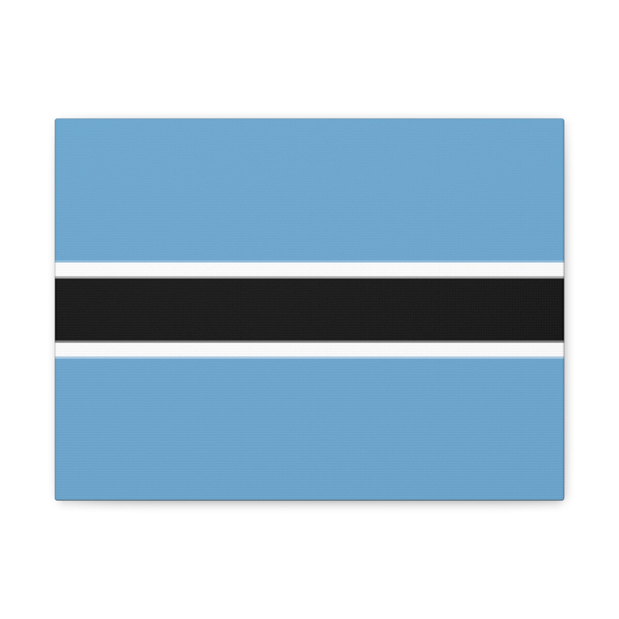 Botswana Country Flag Canvas Vibrant Wall Art Unframed Home Decor-Express Your Love Gifts